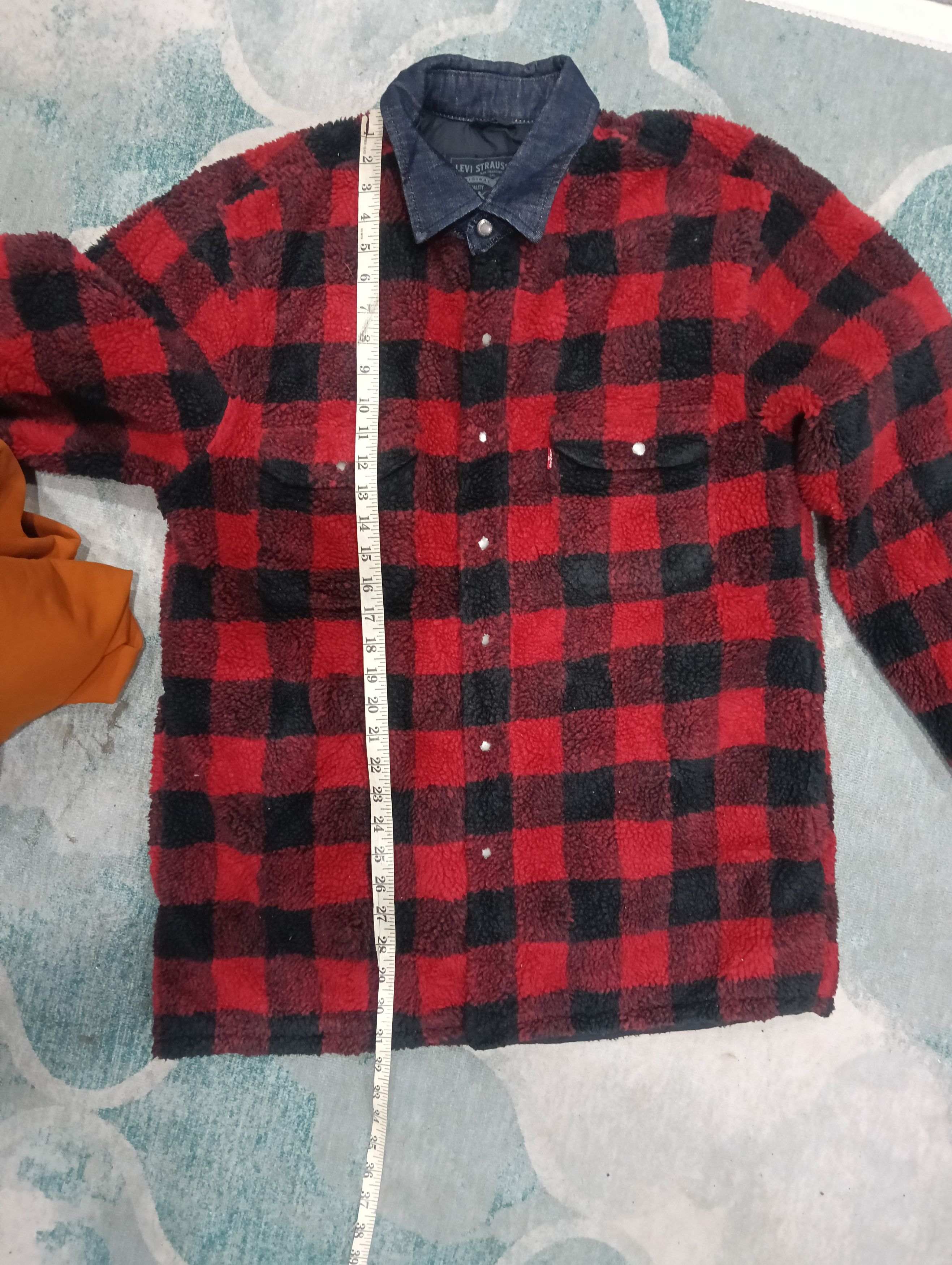 Levi's × Levi's Made & Crafted × Levi's Vintage Clothing Levis Checkered Jacket Like Fleece Size US M / EU 48-50 / 2 - 18 Thumbnail