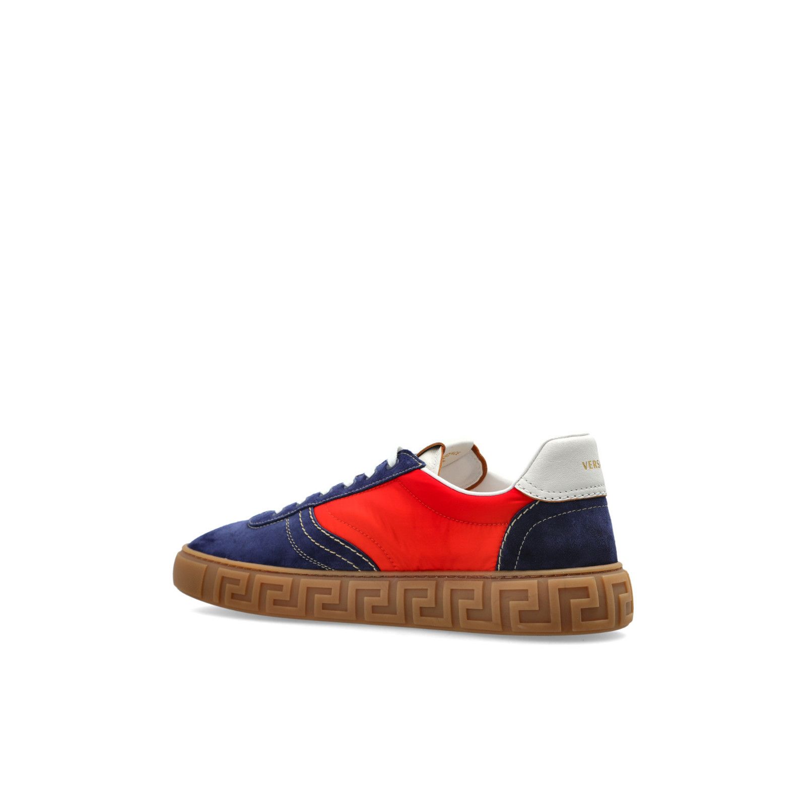 Versace VERSACE Navy Blue/Red Sneakers New And Authentic (Men's size Size US 7 / EU 40 - 3 Thumbnail