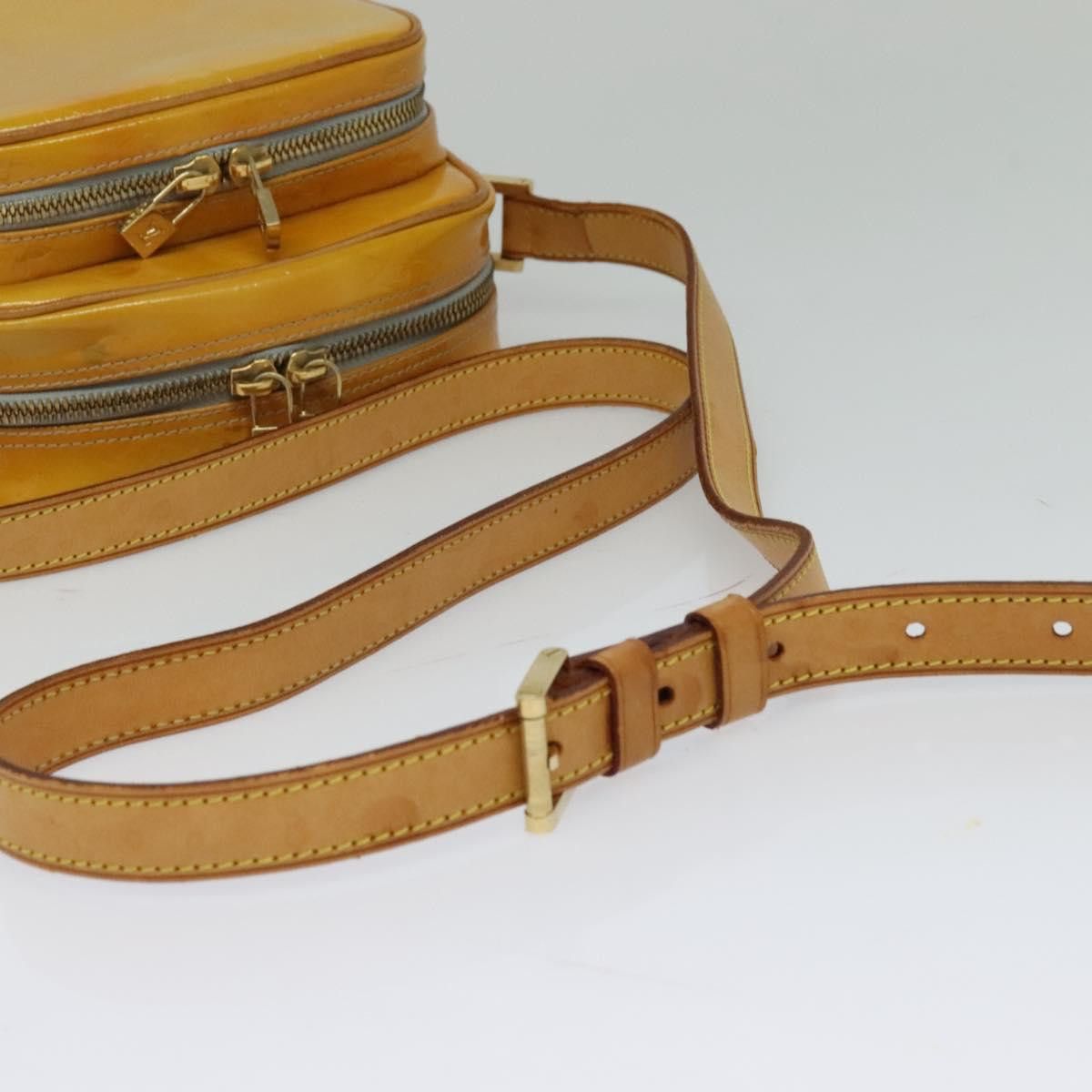Louis Vuitton LOUIS VUITTON Monogram Vernis Wooster Shoulder Bag Gris Size ONE SIZE - 7 Thumbnail