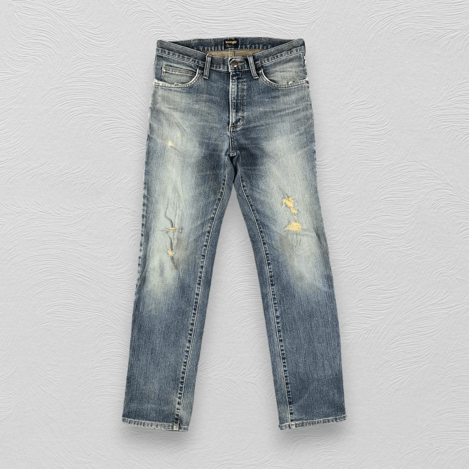 Vintage Vintage Wrangler Jeans Distressed Denim KJ1718 Size US 30 / EU 46 - 1 Thumbnail
