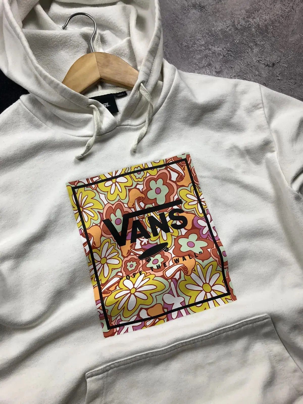 Vans VANS Hype Skateboarding Streetwear Hoodie Big Flowers Logo Size US M / EU 48-50 / 2 - 4 Thumbnail