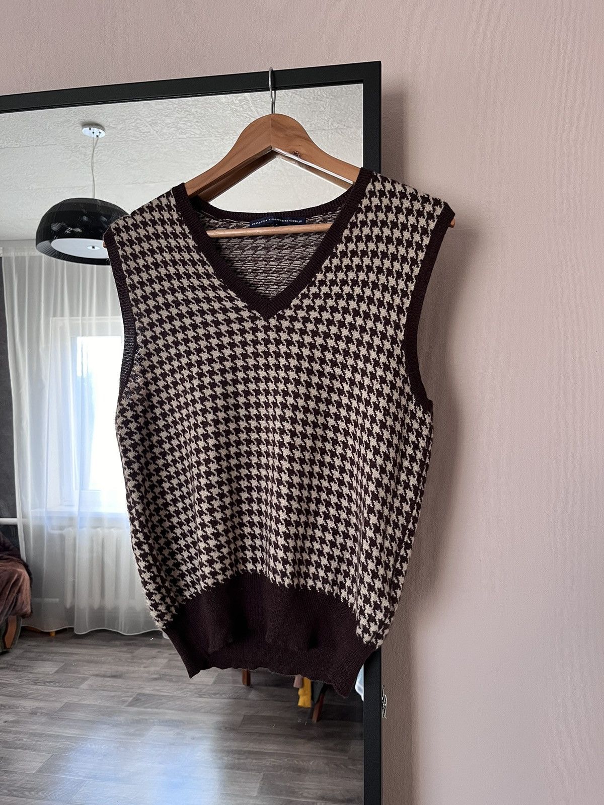 Polo Ralph Lauren Vintage Ralph Lauren Silk/Cashmere Tank Top V Neck Sweater Size L / US 10 / IT 46 - 1 Thumbnail