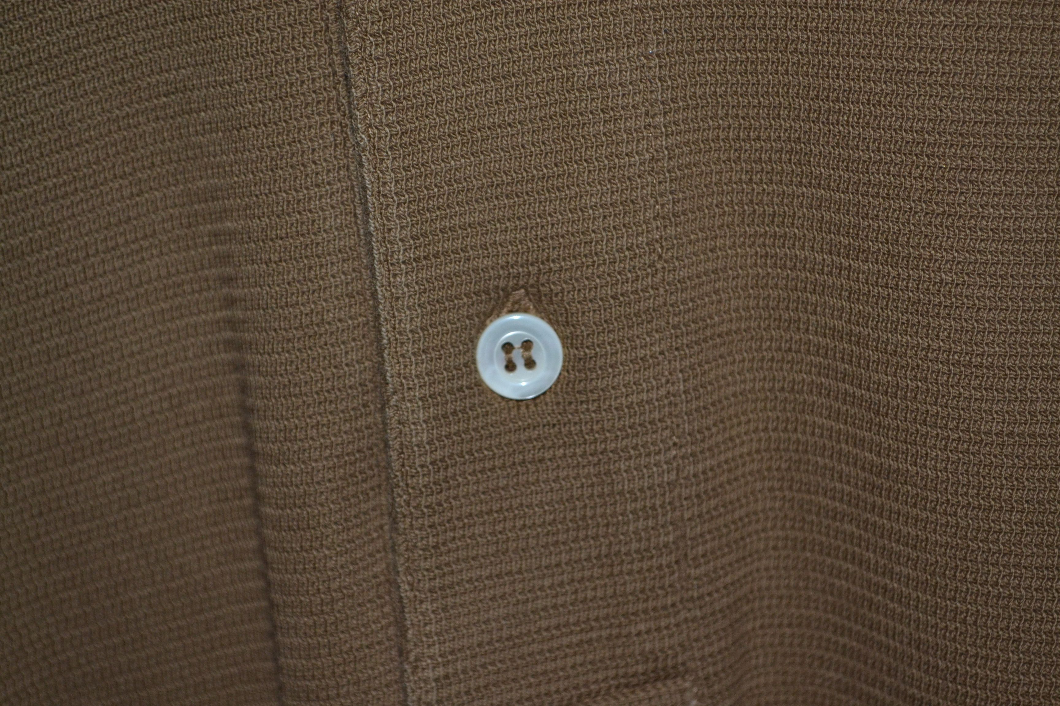 Norse Projects Norse Projects Duffle Ruben Texture Polo Longsleeve Utility Size US XL / EU 56 / 4 - 6 Thumbnail