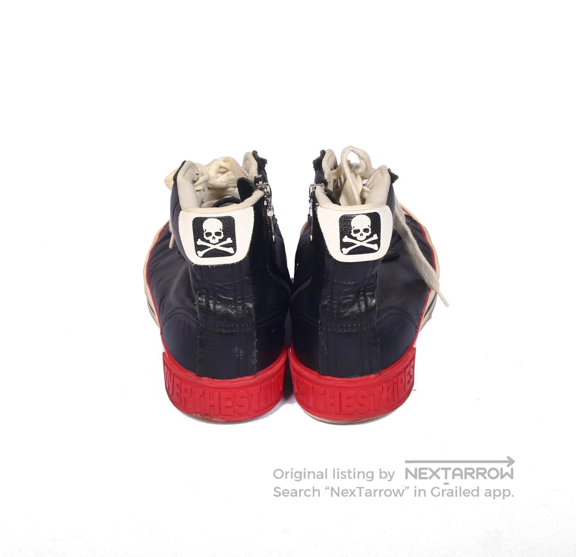 Mastermind Japan Black High-Top Sneakers. Size US 8 / EU 41 - 4 Thumbnail