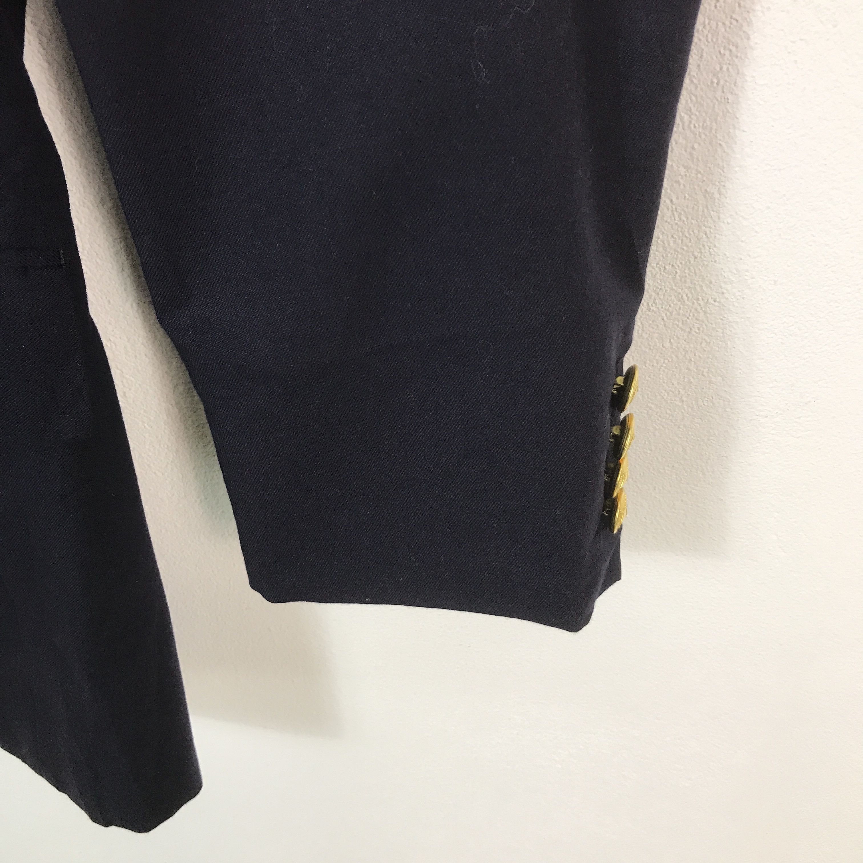 Polo Ralph Lauren × Vintage Vintage Polo Ralph Lauen Blazer Navy Coat jacket Size US L / EU 52-54 / 3 - 6 Thumbnail