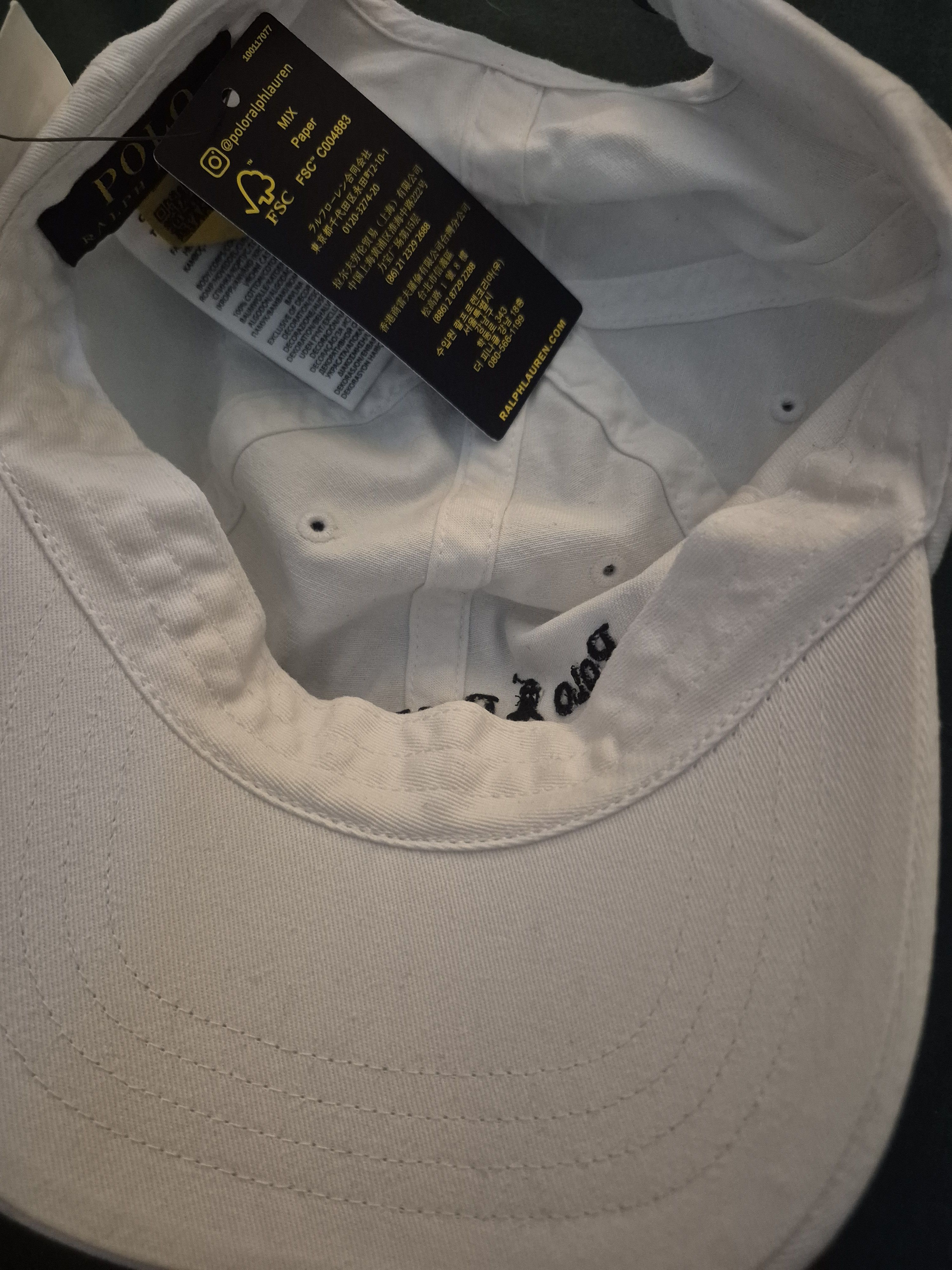 Polo Ralph Lauren Ralph Lauren Polo Hat White BNWT Size ONE SIZE - 2 Thumbnail