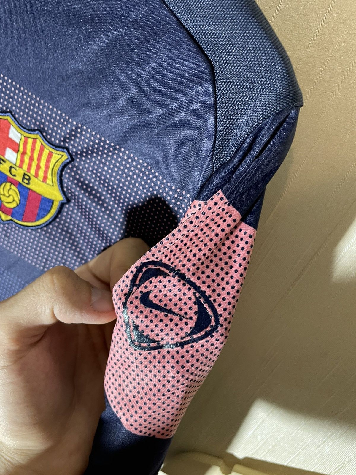Vintage Nike Barcelona vintage soccer jersey Size US L / EU 52-54 / 3 - 6 Thumbnail