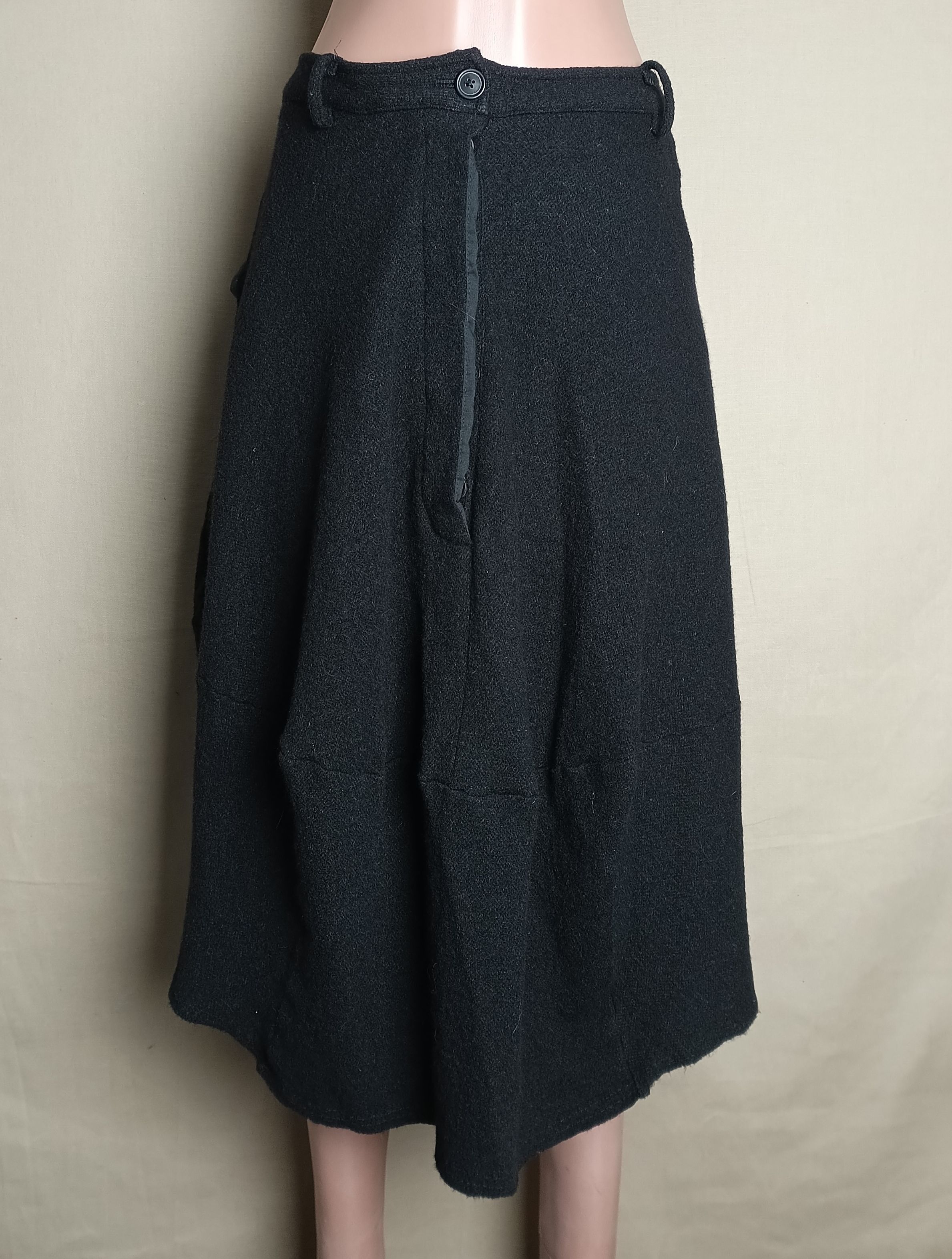 Rundholz Black Label Wool Midi Skirt W 32"