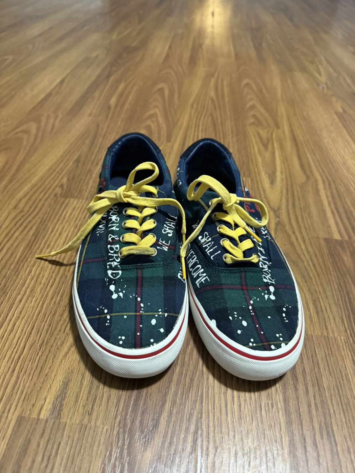 Polo Ralph Lauren Polo Ralph Lauren Tartan Graffiti Thorton Sneakers 8.5 Size US 8.5 / EU 41-42 - 2 Thumbnail