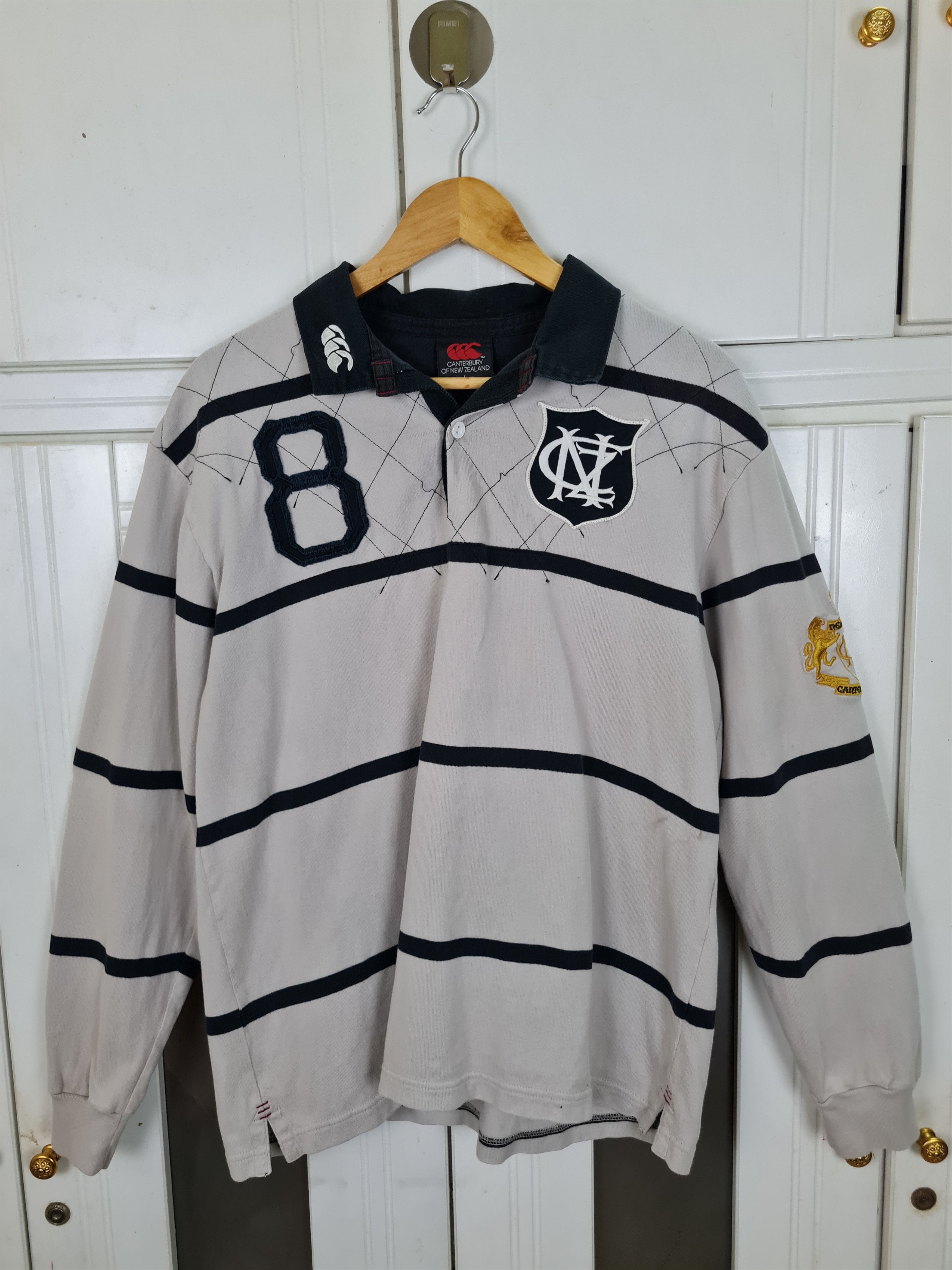 Canterbury of New Zealand × Vintage Vintage Cantebury Of New Zealand Polo Rugby Size US L / EU 52-54 / 3 - 1 Thumbnail