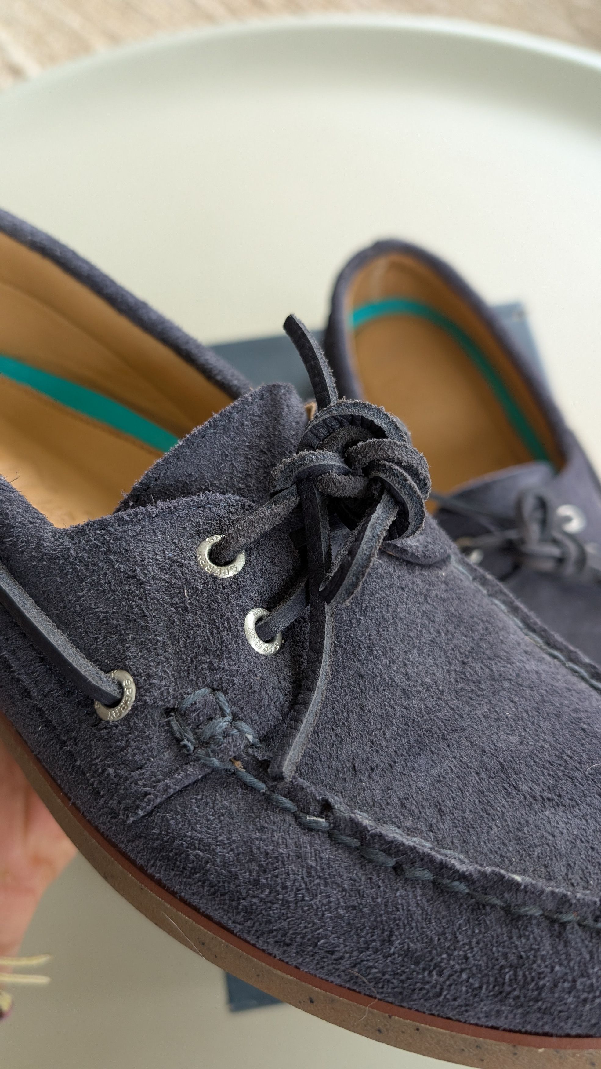 Sperry Sperry Gold Cup A/O Suede - Navy - 9 Size US 9 / EU 42 - 3 Thumbnail