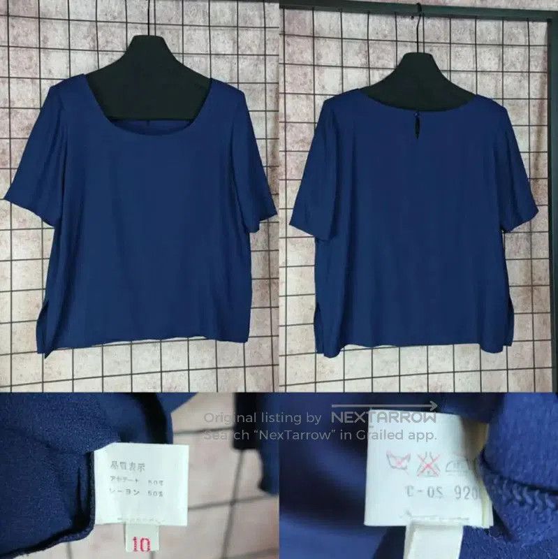 Givenchy Givenchy Summer Deep Blue Short Sleeve T-shirt . Size M / US 6-8 / IT 42-44 - 1 Thumbnail
