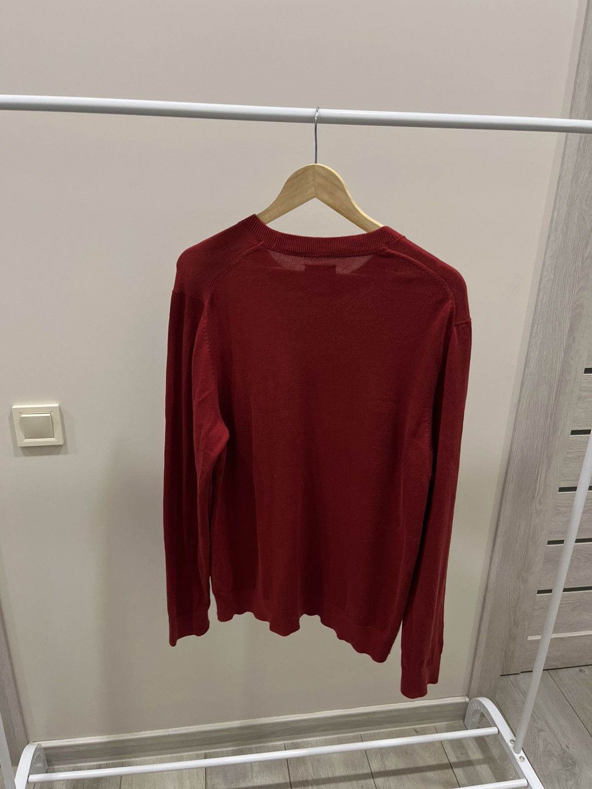 Abercrombie & Fitch Abercrombie & Fitch Sweater Mens XL Red Pullover Long Sleeve Size US XL / EU 56 / 4 - 3 Thumbnail