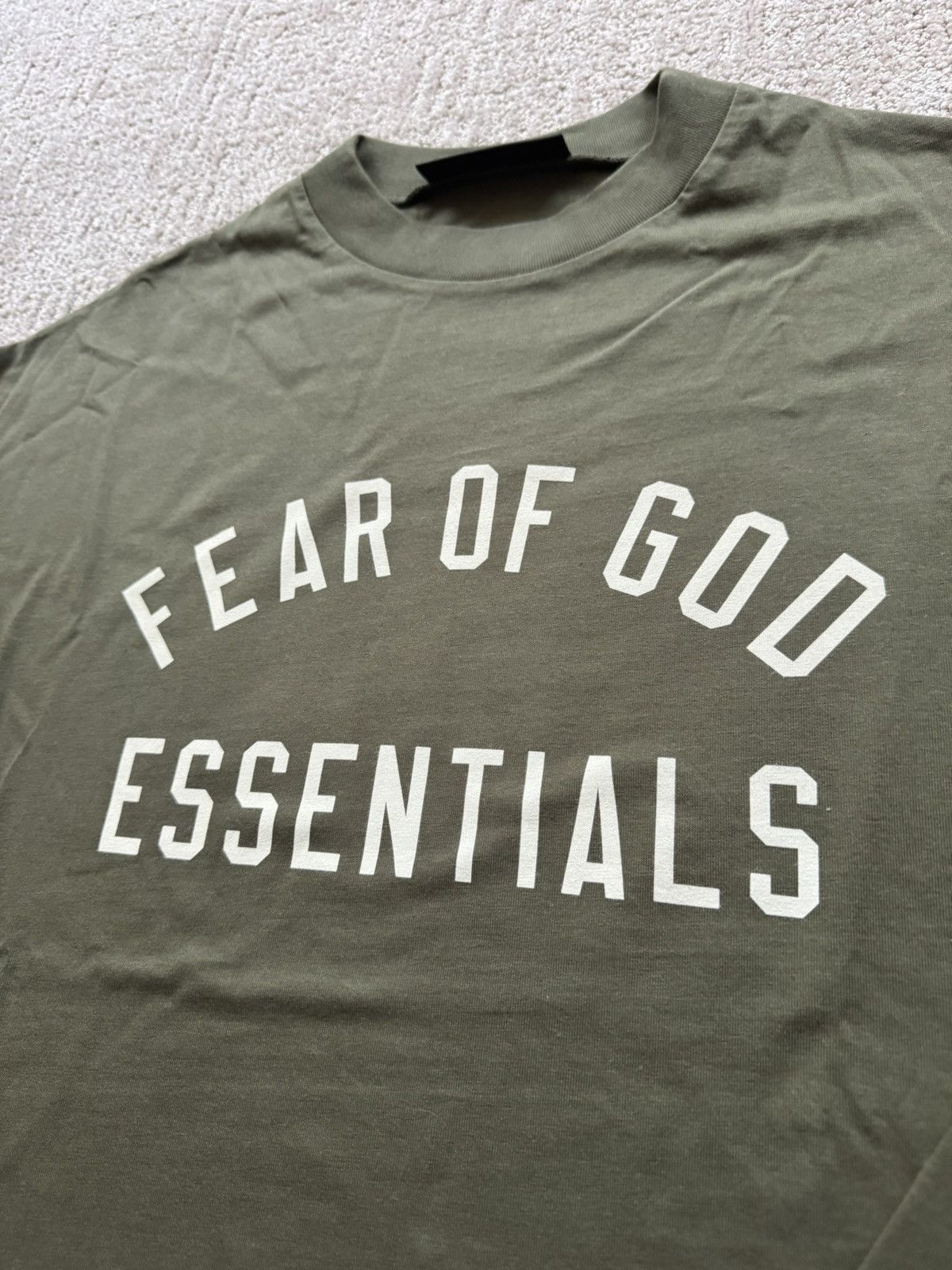 Fear of God Essentials Jersey Long Sleeve Tee Size US S / EU 44-46 / 1 - 2 Thumbnail