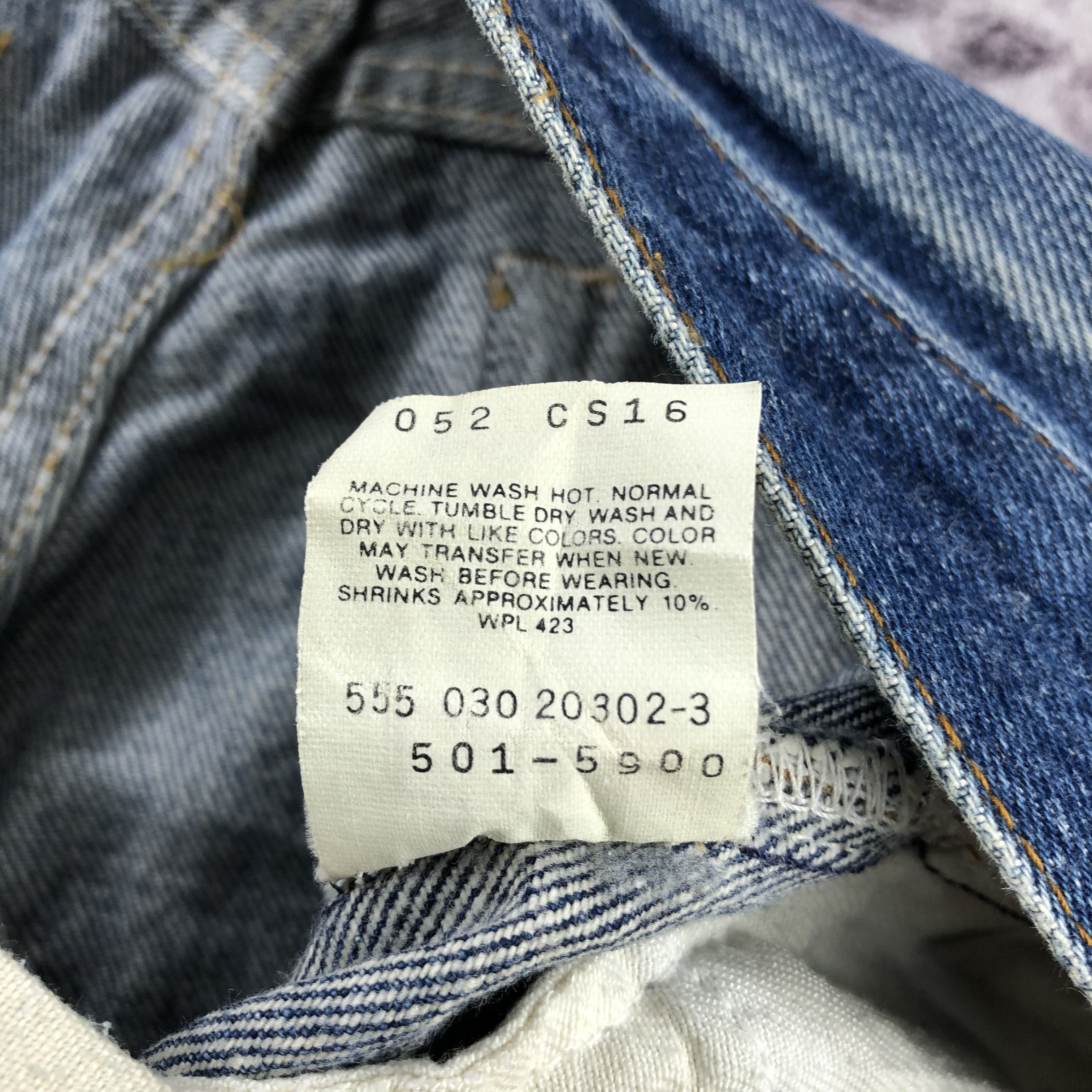 Levi's × Vintage Vintage 90s Levis 501 Jeans-JM2848 Size US 31 - 14 Thumbnail