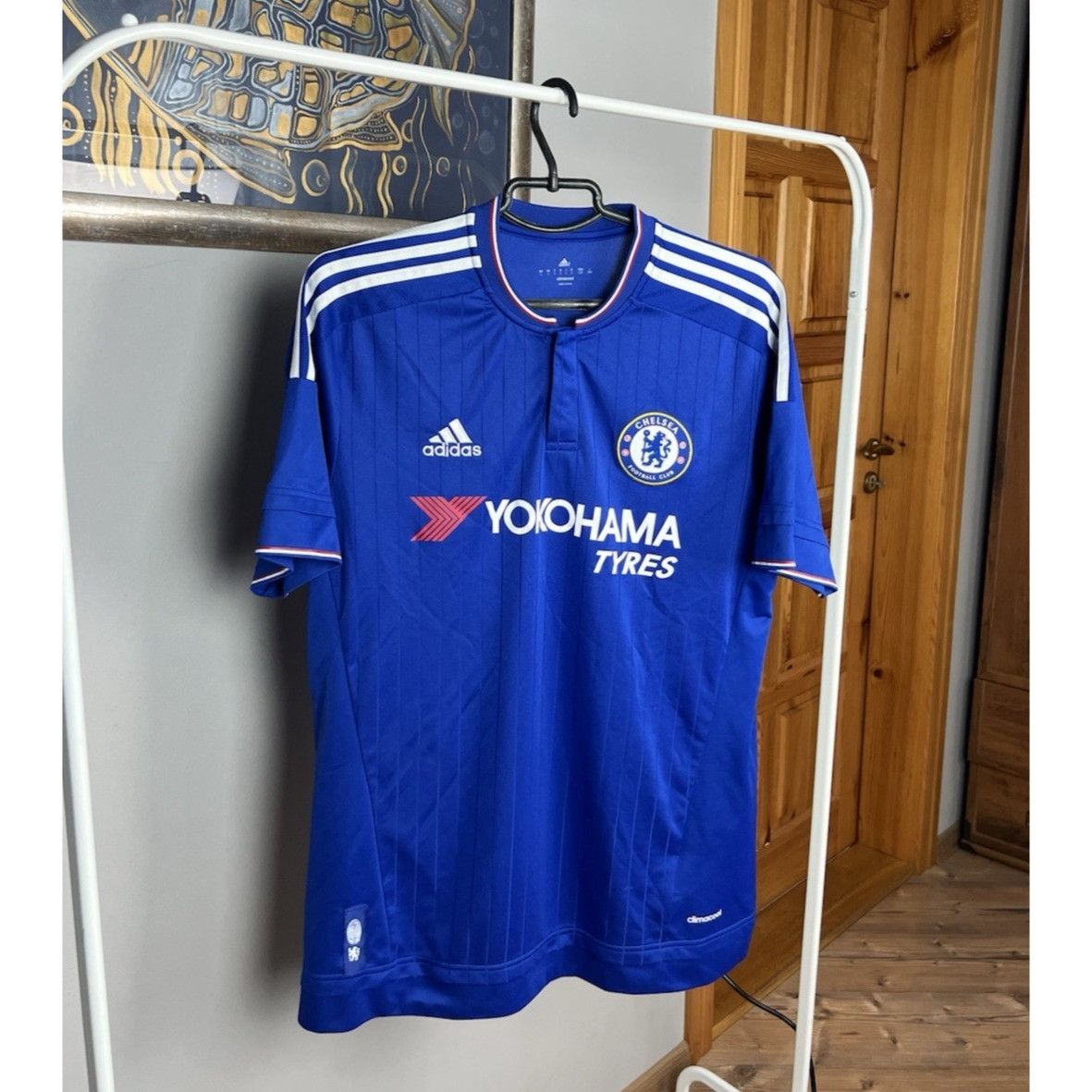 Adidas MINT! Chelsea Home football shirt 2015 Soccer Adidas Jersey Size US L / EU 52-54 / 3 - 1 Thumbnail