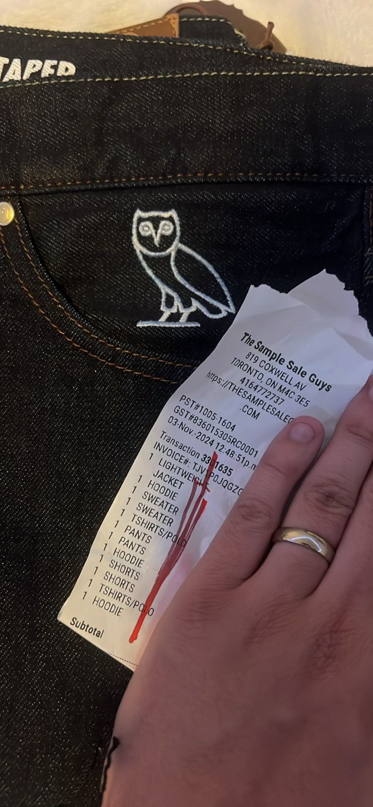Bape BAPE x OVO 2008 type-05 denim jeans Size US 34 / EU 50 - 5 Thumbnail