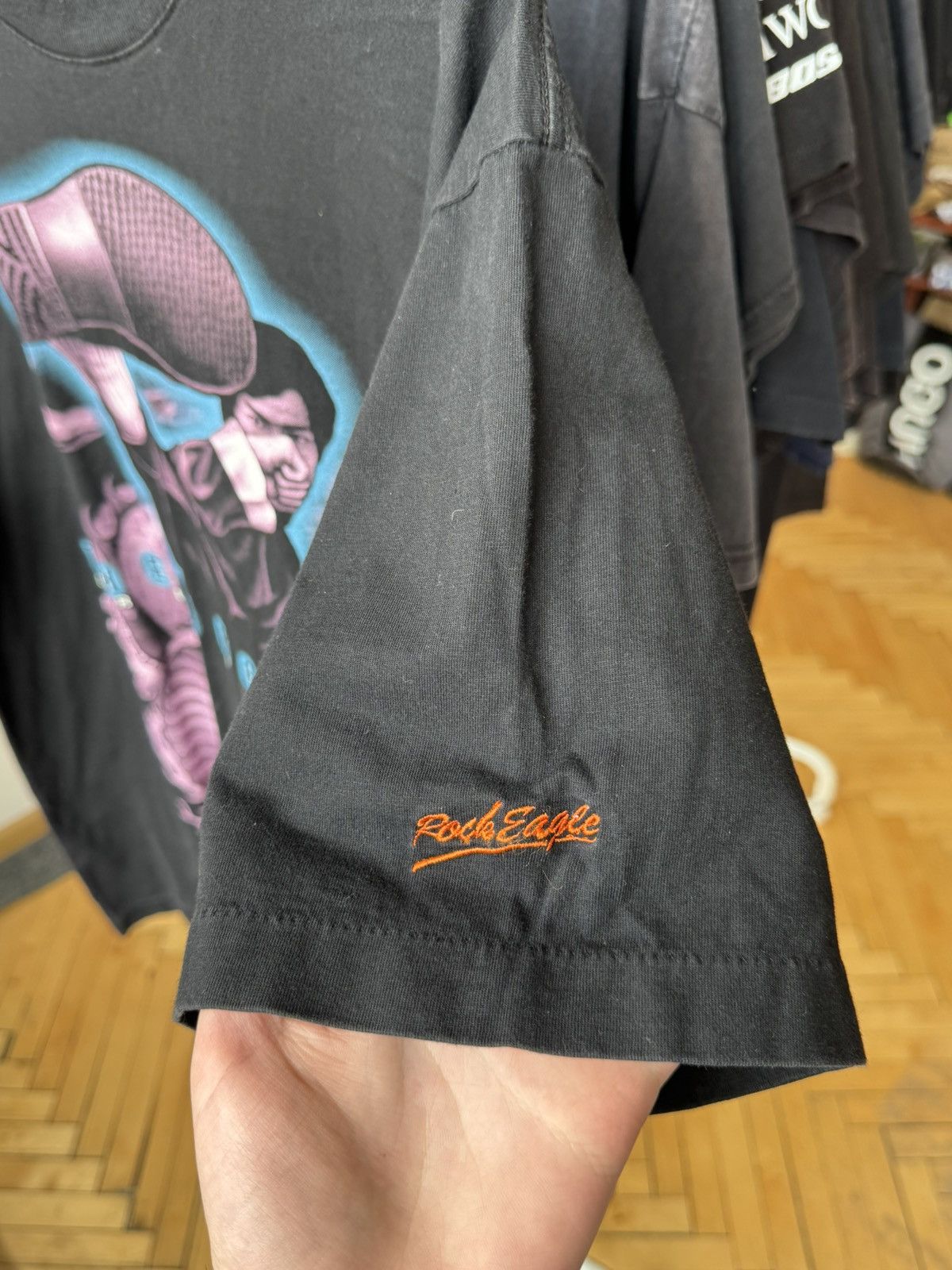 Vintage Vintage Bruce Lee The Dragon Movie T-shirt Single Stitch Size US XL / EU 56 / 4 - 3 Thumbnail
