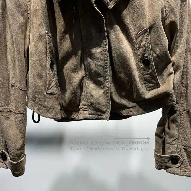 Burberry Burberry Khaki Women's Leather Trench Coat. Size XXS / US 00 / IT 34 - 6 Thumbnail