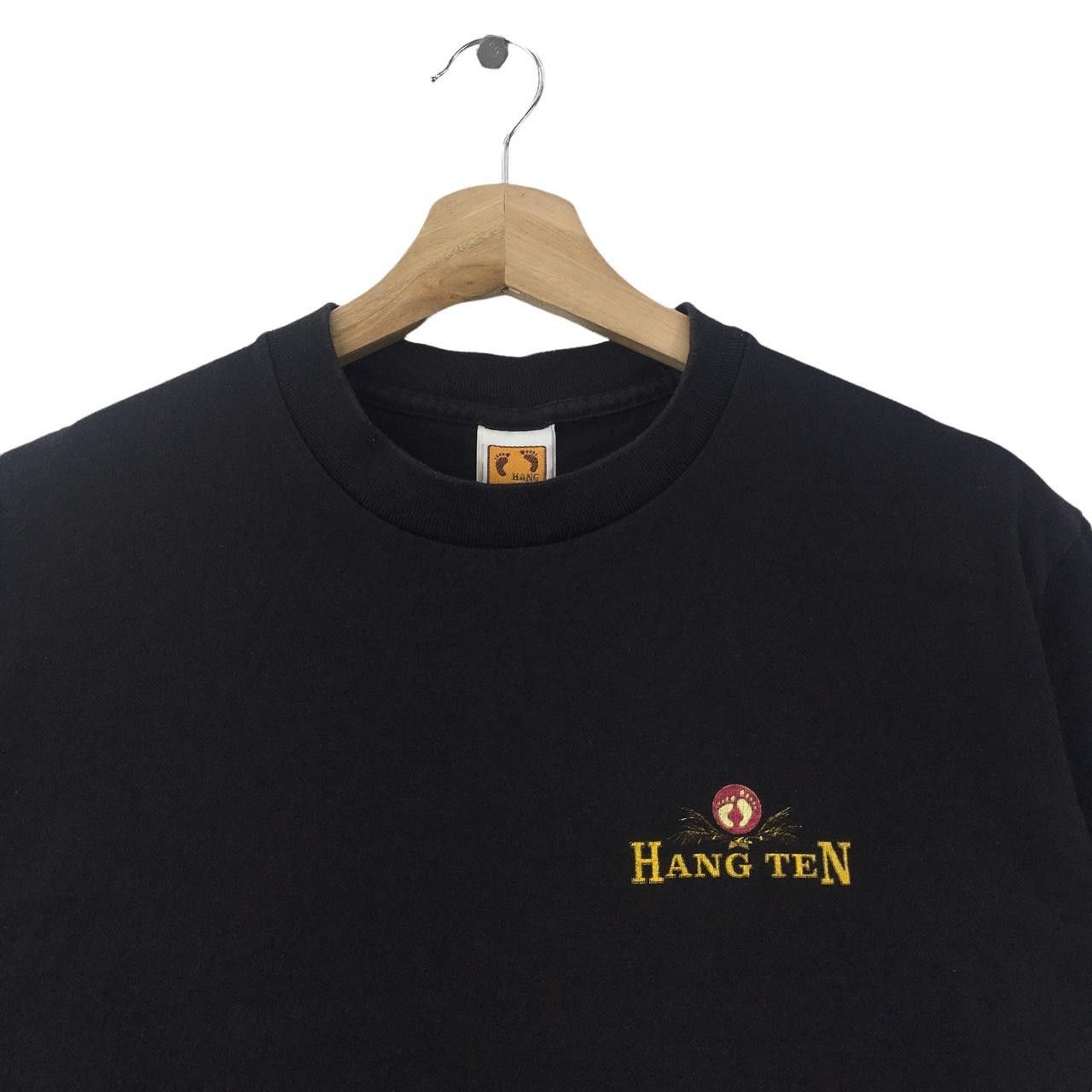 Hang Ten Vtg 80’ HANG TEN Surfing Hawaii Foot Logo Tee Shirt Size US M / EU 48-50 / 2 - 3 Thumbnail