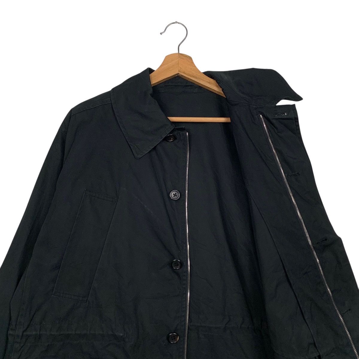 Margaret Howell ☀️Nice design Magaret Howell wool zipper black jacket Size US M / EU 48-50 / 2 - 8 Thumbnail