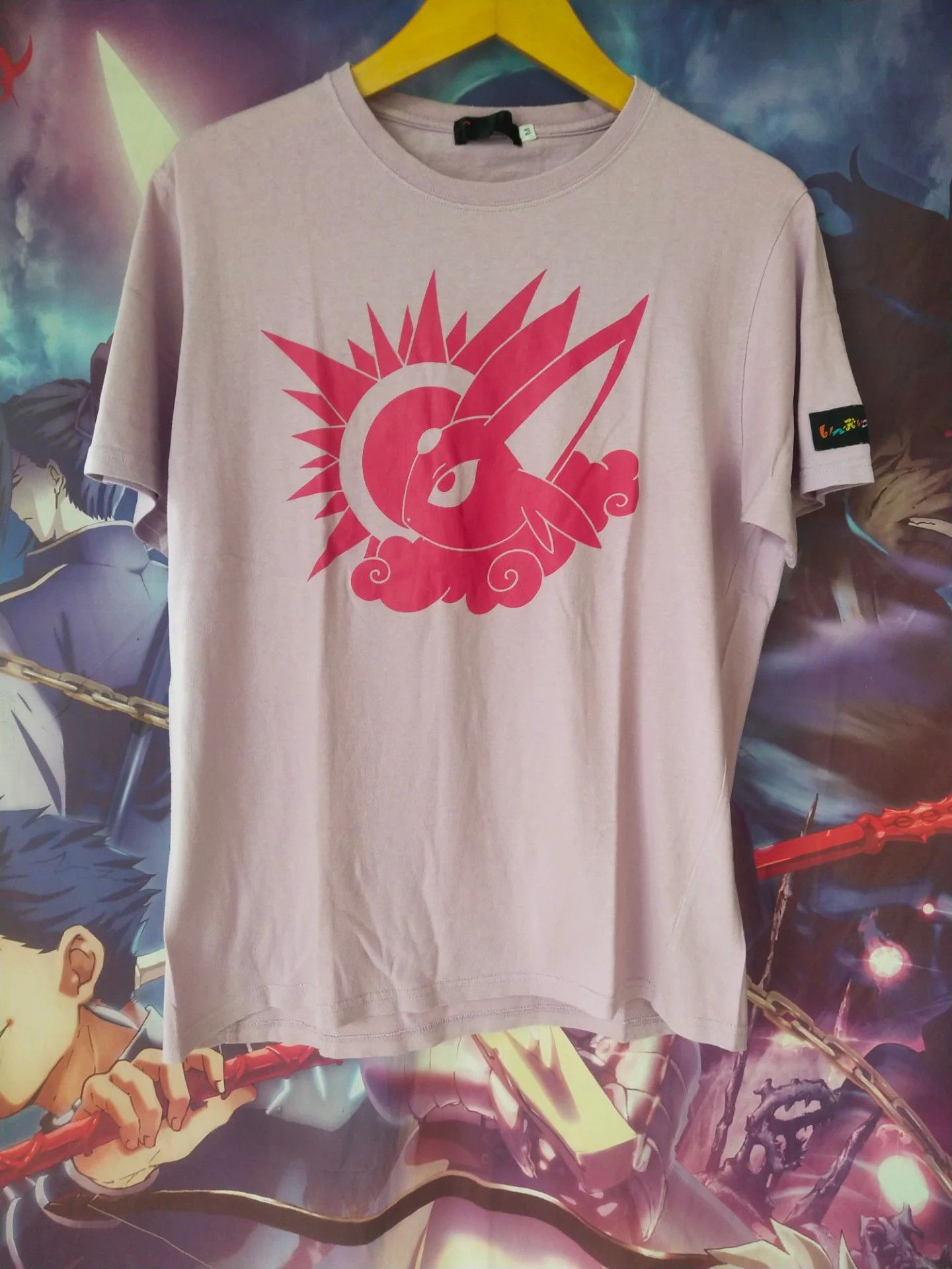 Pokemon Center Espeon Pink Anime Game Tee