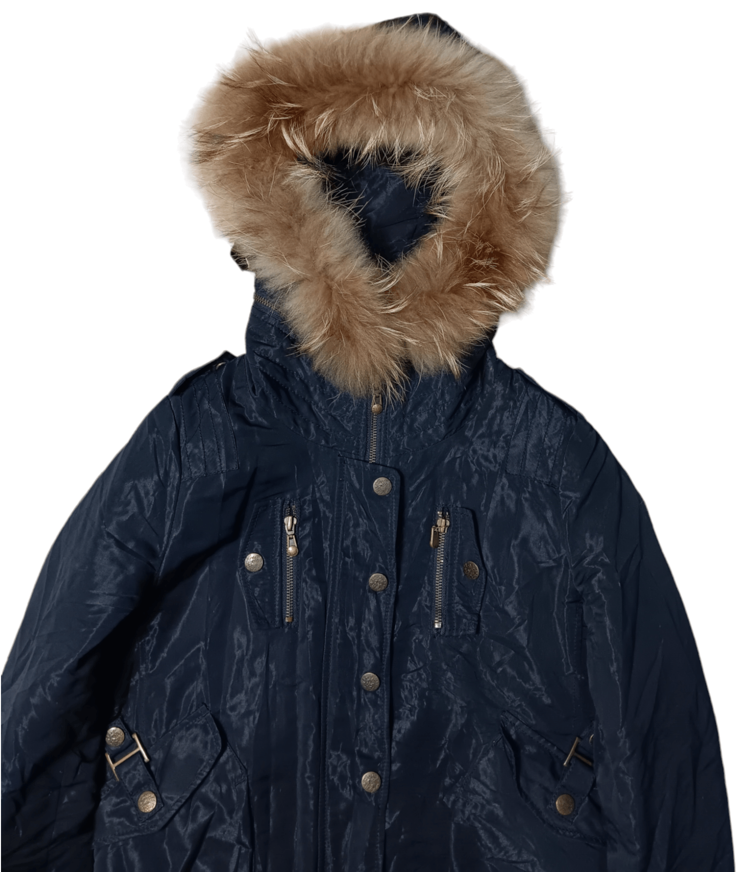 Vintage Corcaroli fur racoon hoodie lgb style jacket Size US M / EU 48-50 / 2 - 2 Thumbnail