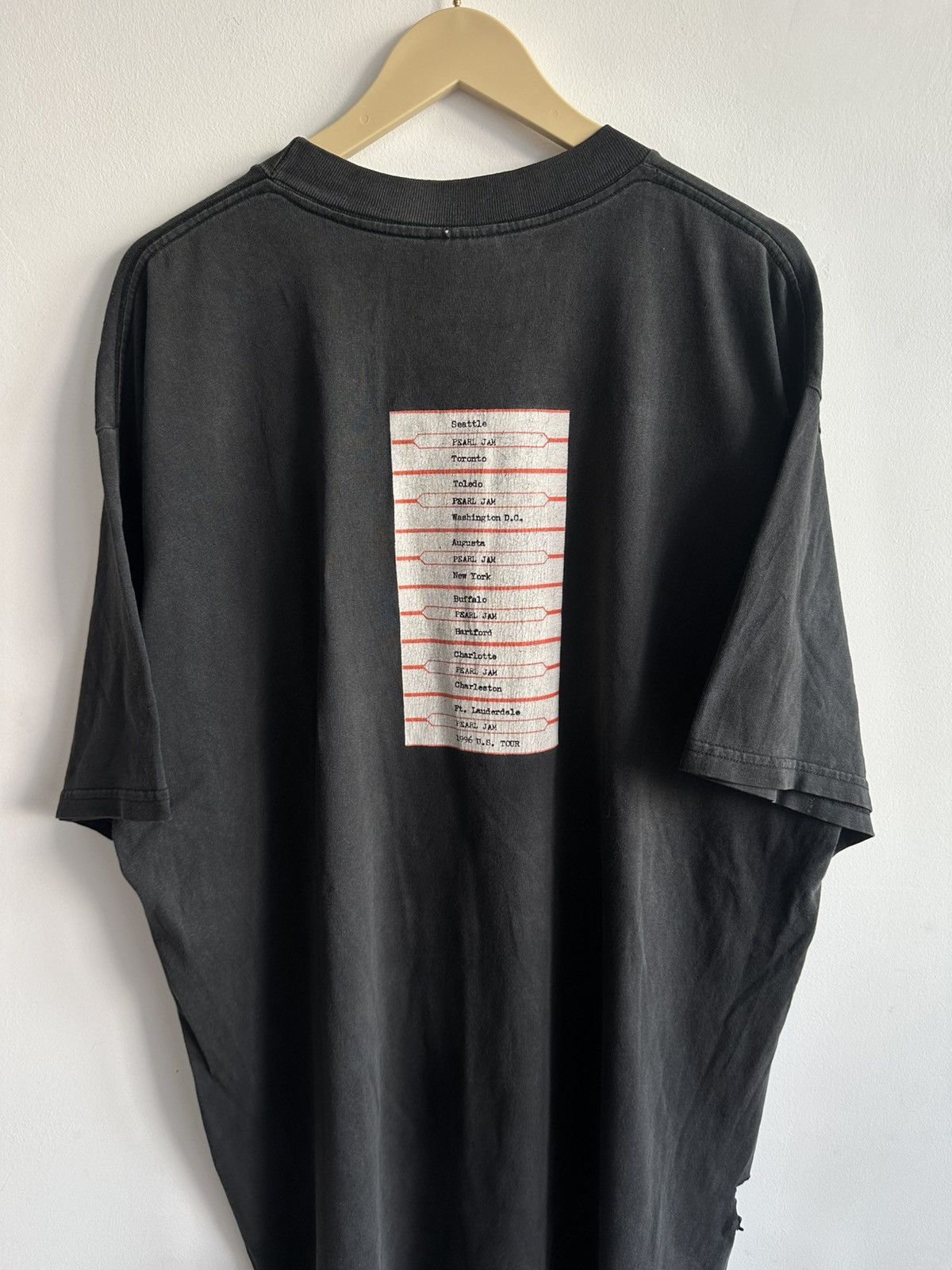 Band Tees Vintage 90’s Pearl Jam No Code Concert Tour USA RARE BAND Size US XL / EU 56 / 4 - 4 Thumbnail
