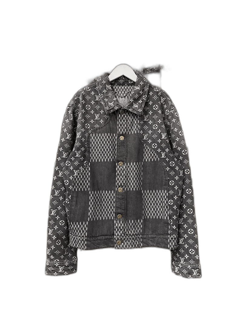 Louis Vuitton Louis Vuitton Nigo Denim Jacket-2506 Size US L / EU 52-54 / 3 - 1 Thumbnail