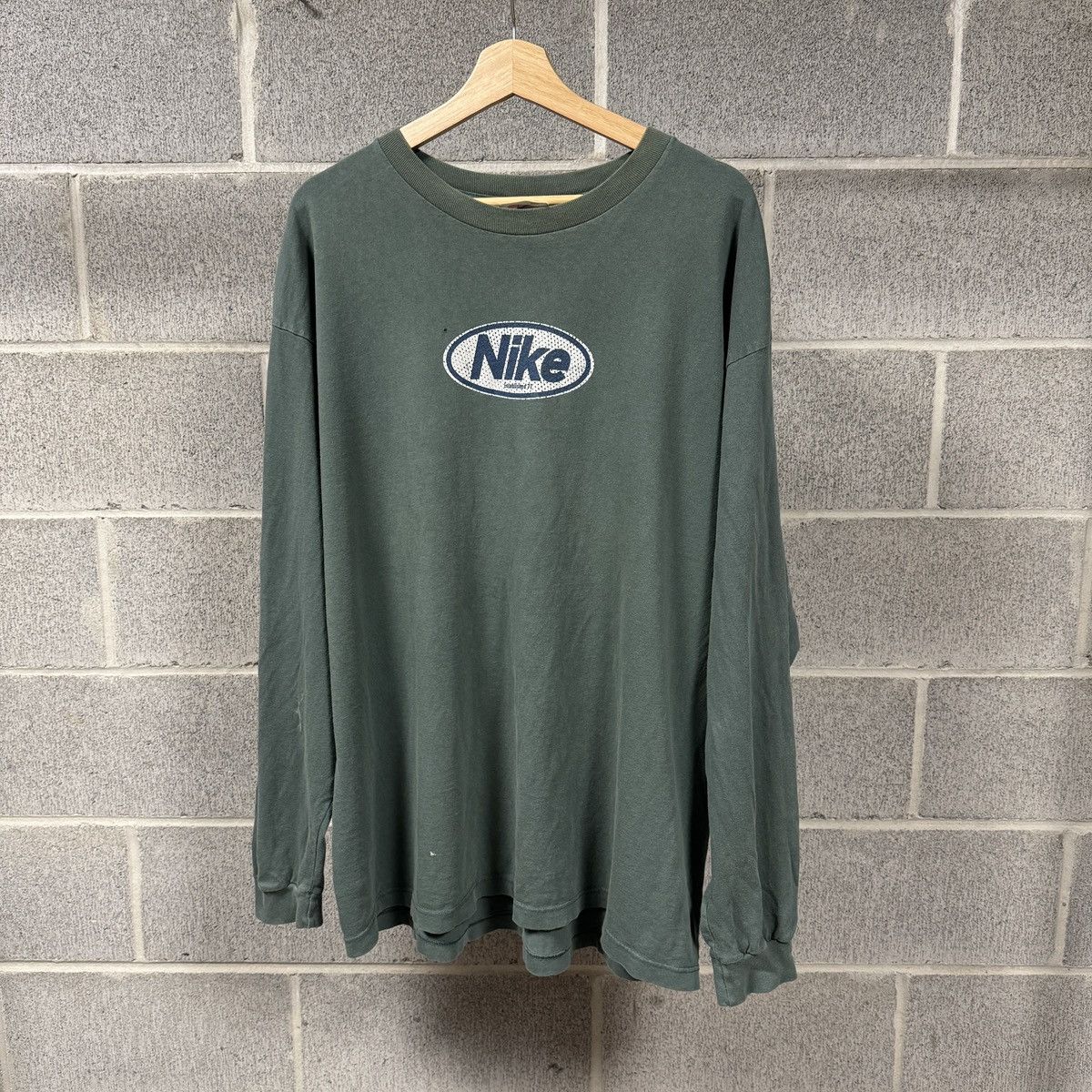 Vintage 90s Nike Thrashed Faded Distressed Shirt ERD Grunge Size US XL / EU 56 / 4 - 1 Thumbnail