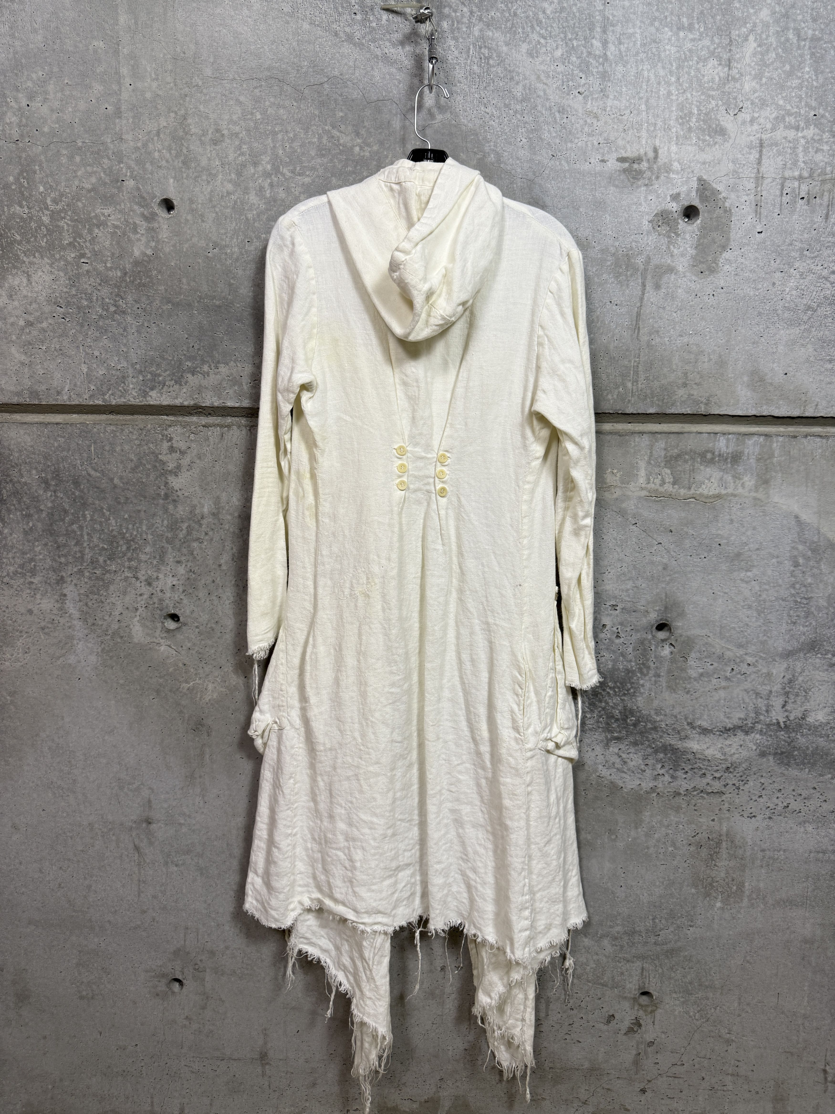 Greg Lauren Greg Lauren Ivory Linen Safari Nomad Jacket Size M / US 6-8 / IT 42-44 - 2 Thumbnail