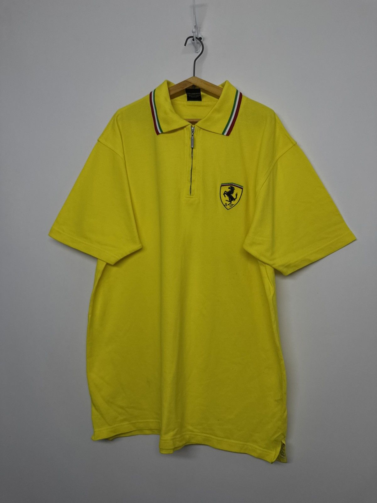 Ferrari Vintage Y2k Ferrari zip polo official licensed product 1999 Size US L / EU 52-54 / 3 - 3 Thumbnail