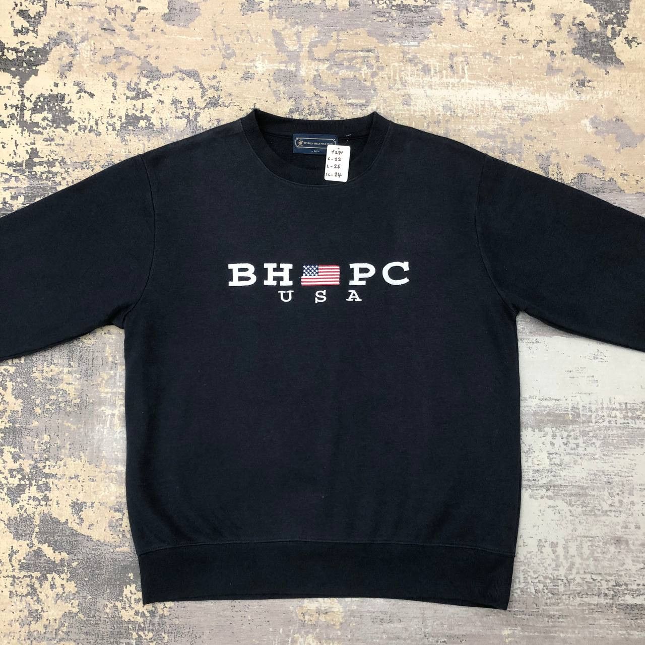 Beverly Hills Polo Club × Vintage Y281 VTG 90s BEVERLY HILLS POLO CLUB SWEATSHIRT Size US M / EU 48-50 / 2 - 3 Thumbnail