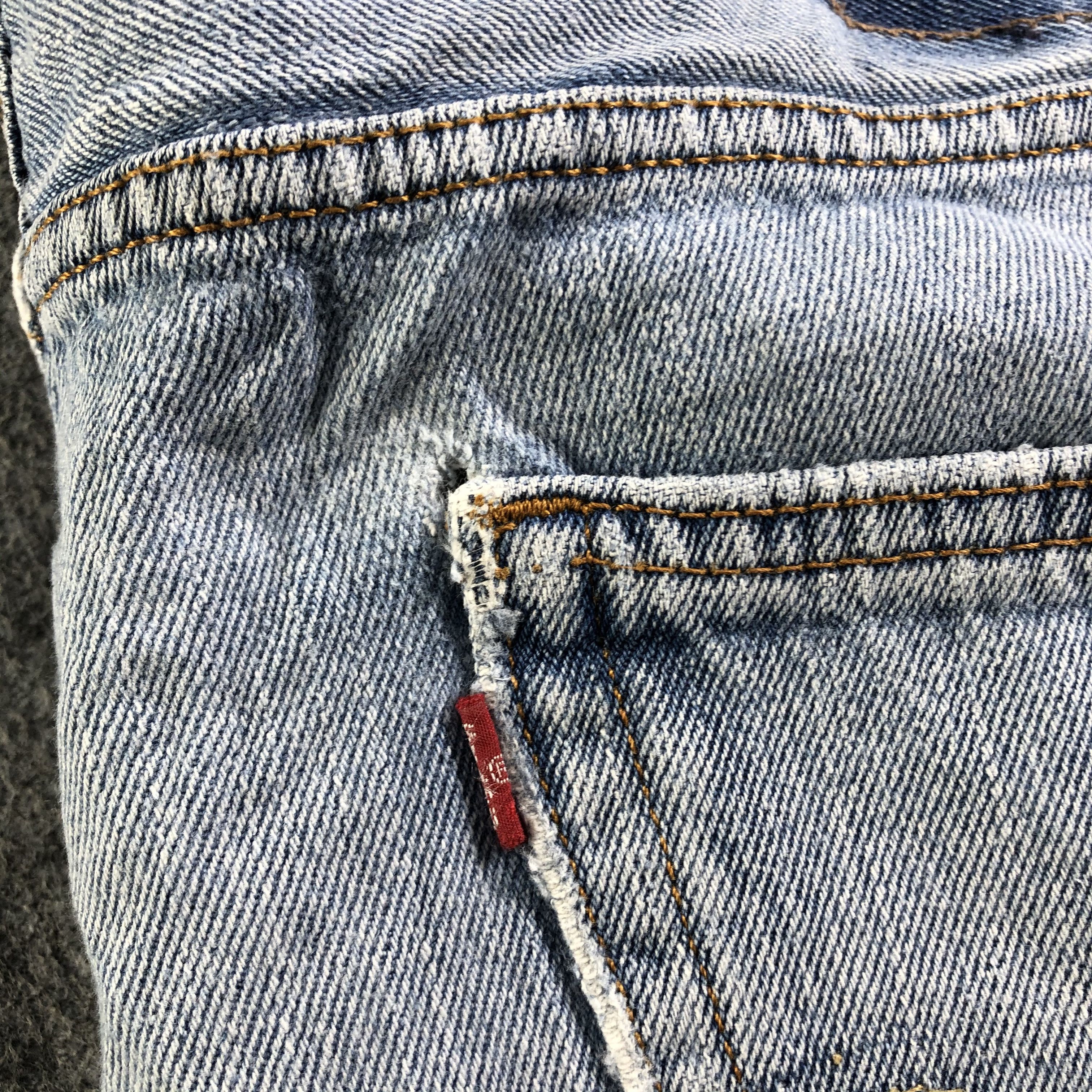 Levi's Vintage Blue Wash Levis 550 Jeans-J3140 Size US 36 / EU 52 - 8 Thumbnail