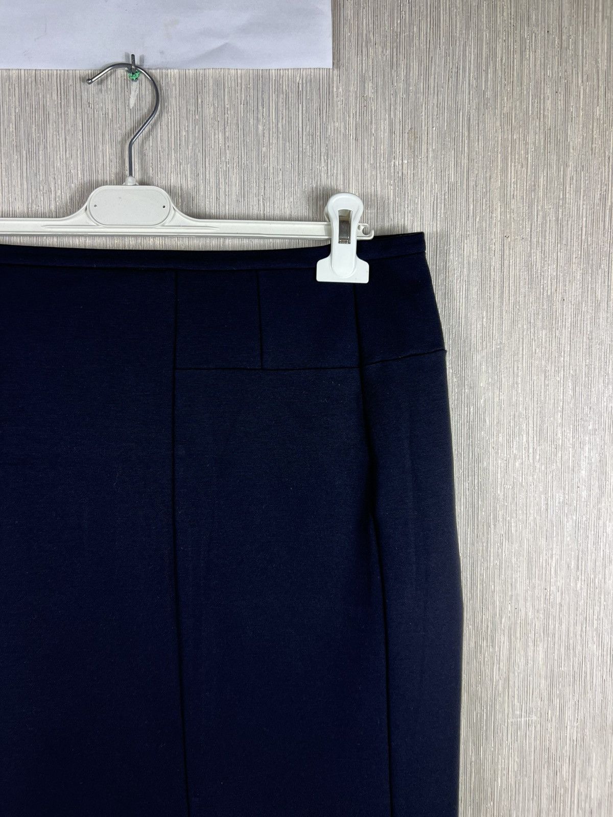 Jil Sander Jil Sander pencil navy skirt geometric avant garde casual Size 30" / US 8 / IT 44 - 3 Thumbnail