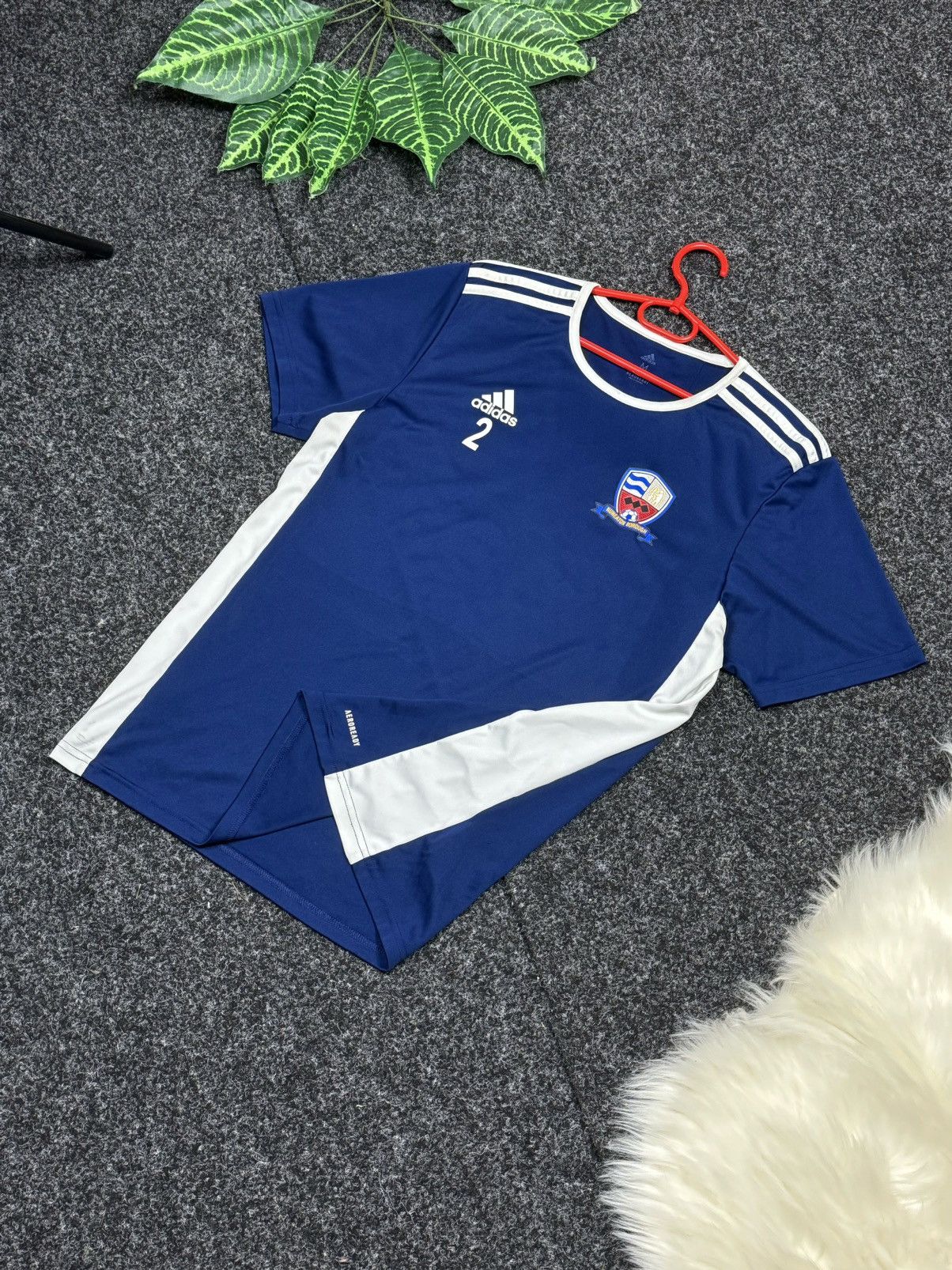 Adidas Adidas Soccer Jersey Nuneaton Borough 2 size M Size US M / EU 48-50 / 2 - 1 Thumbnail
