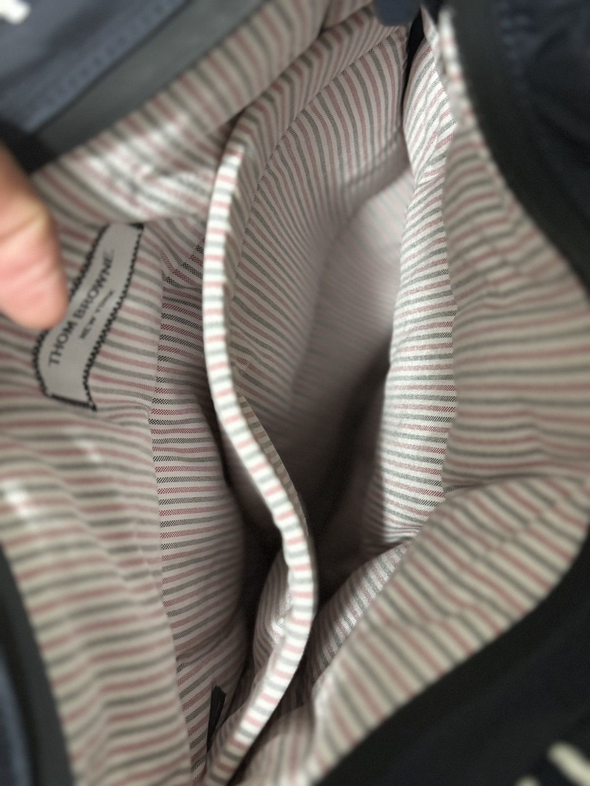 Thom Browne Thom Browne Quilted padded nylon taffeta tote in navy Size ONE SIZE - 15 Thumbnail