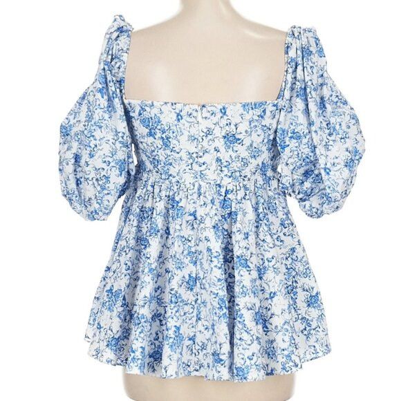 CAROLINE CONSTAS Caroline Constas Polin Puff Sleeve blouse M Size M / US 6-8 / IT 42-44 - 5 Thumbnail
