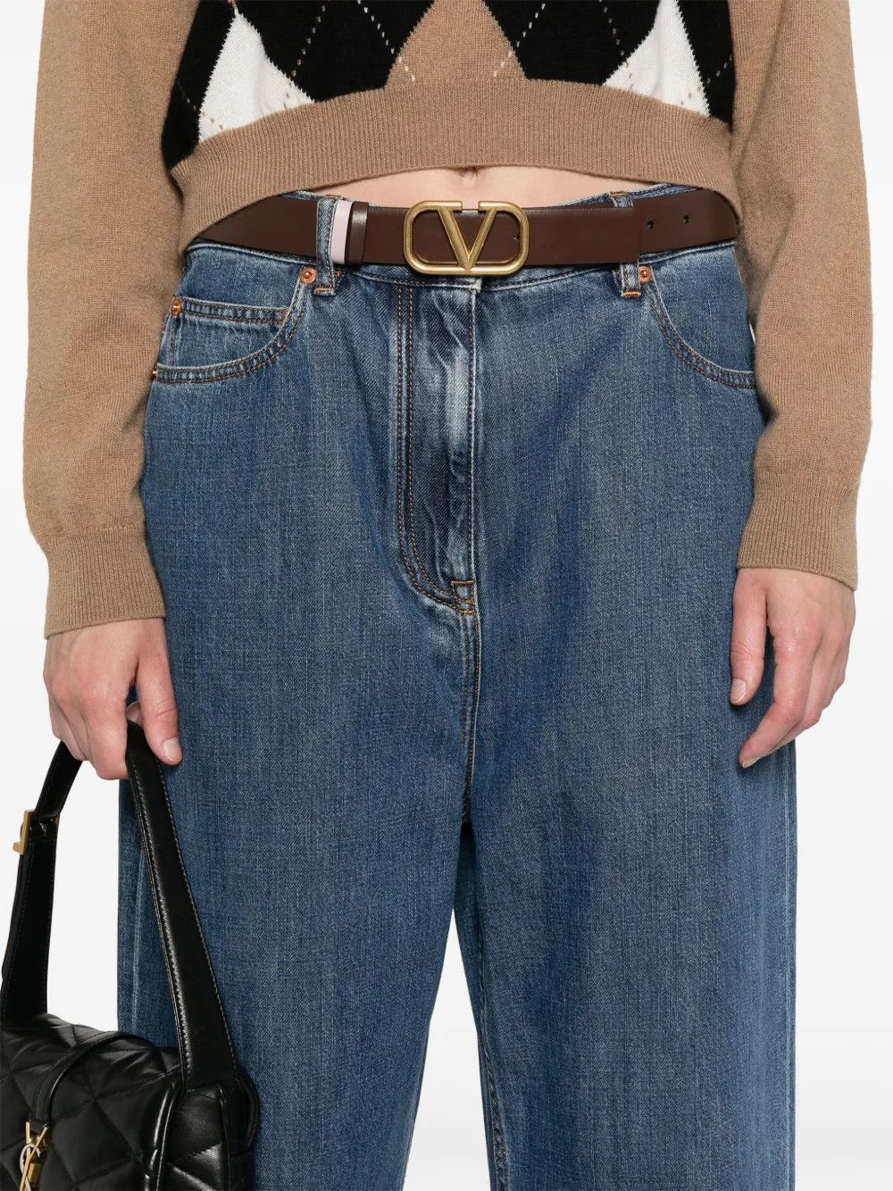 Valentino o1y0326 Denim Pant in Blue Size 26" / US 2 / IT 38 - 5 Thumbnail