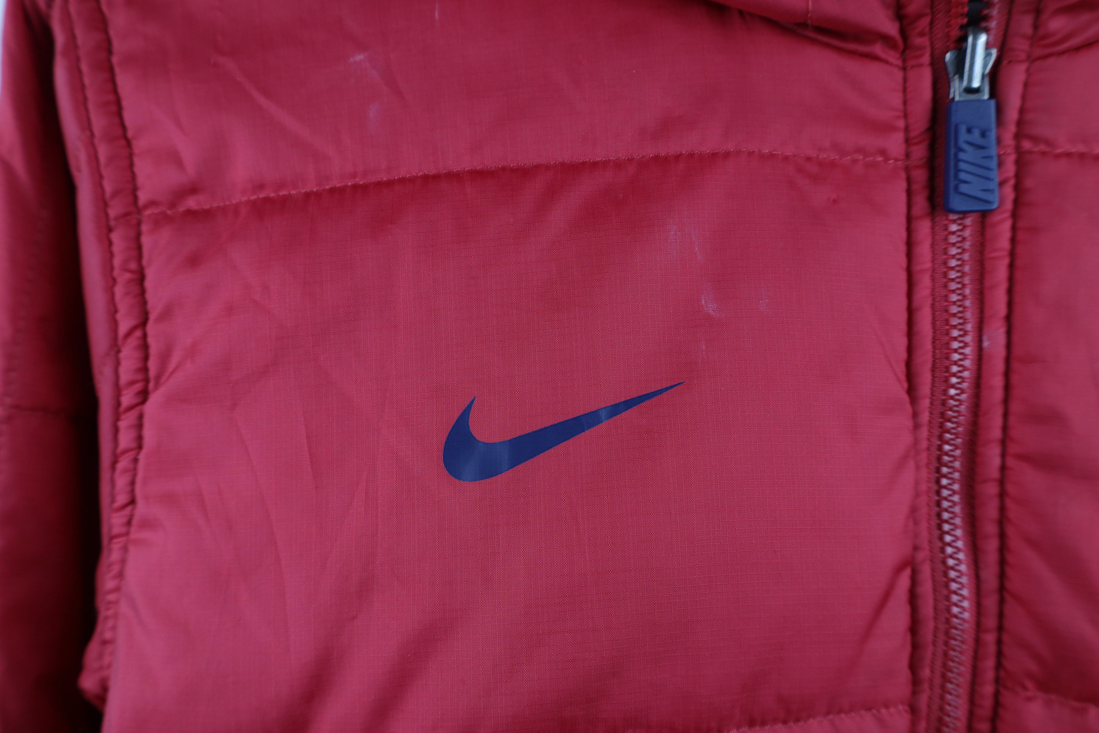Nike × Vintage Vintage Nike Swoosh Reversible FC Barcelona Soccer Jacket Size US S / EU 44-46 / 1 - 5 Thumbnail