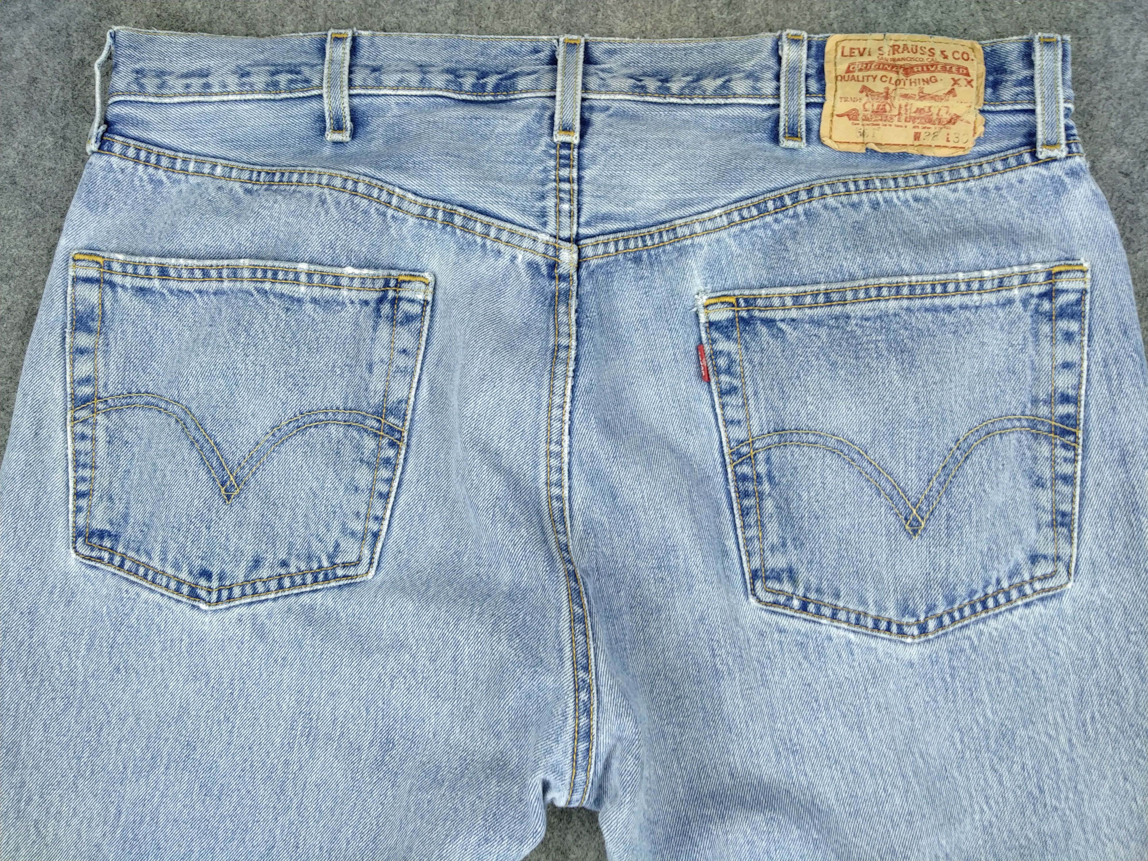 Levi's Light Wash Vintage Levi's 501 Denim 38 x 29.5 -JN745 Size US 38 / EU 54 - 4 Thumbnail