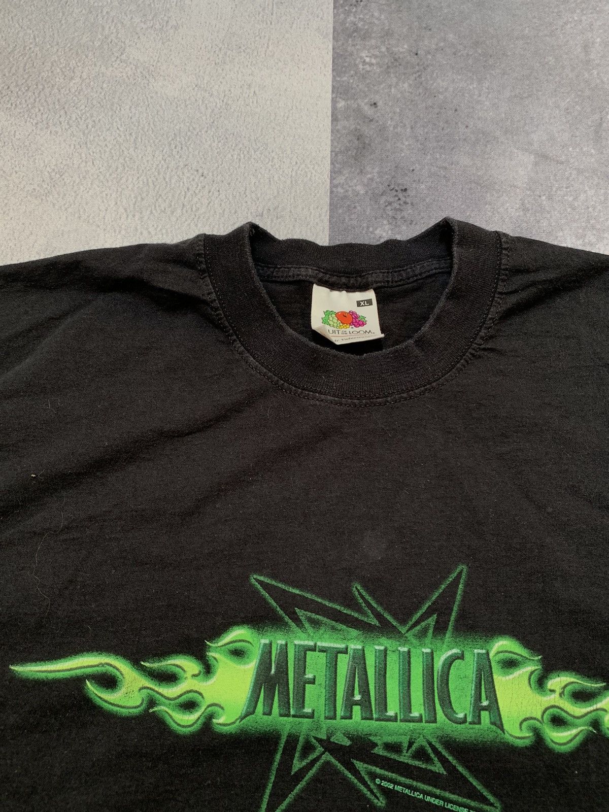 Band Tees Vintage Y2K Metallica band tee Big Logo streetwear size XL Size US XL / EU 56 / 4 - 6 Thumbnail