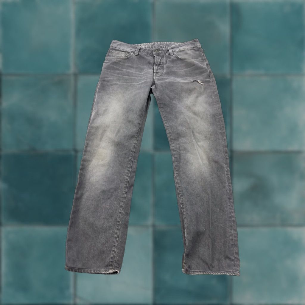 G-Star G-Star Jeans Men 33x29 Gray 3301 Tapered Stretch Cotton Elastane Regular Denim Stars Vintage No Size US 33 - 1 Thumbnail