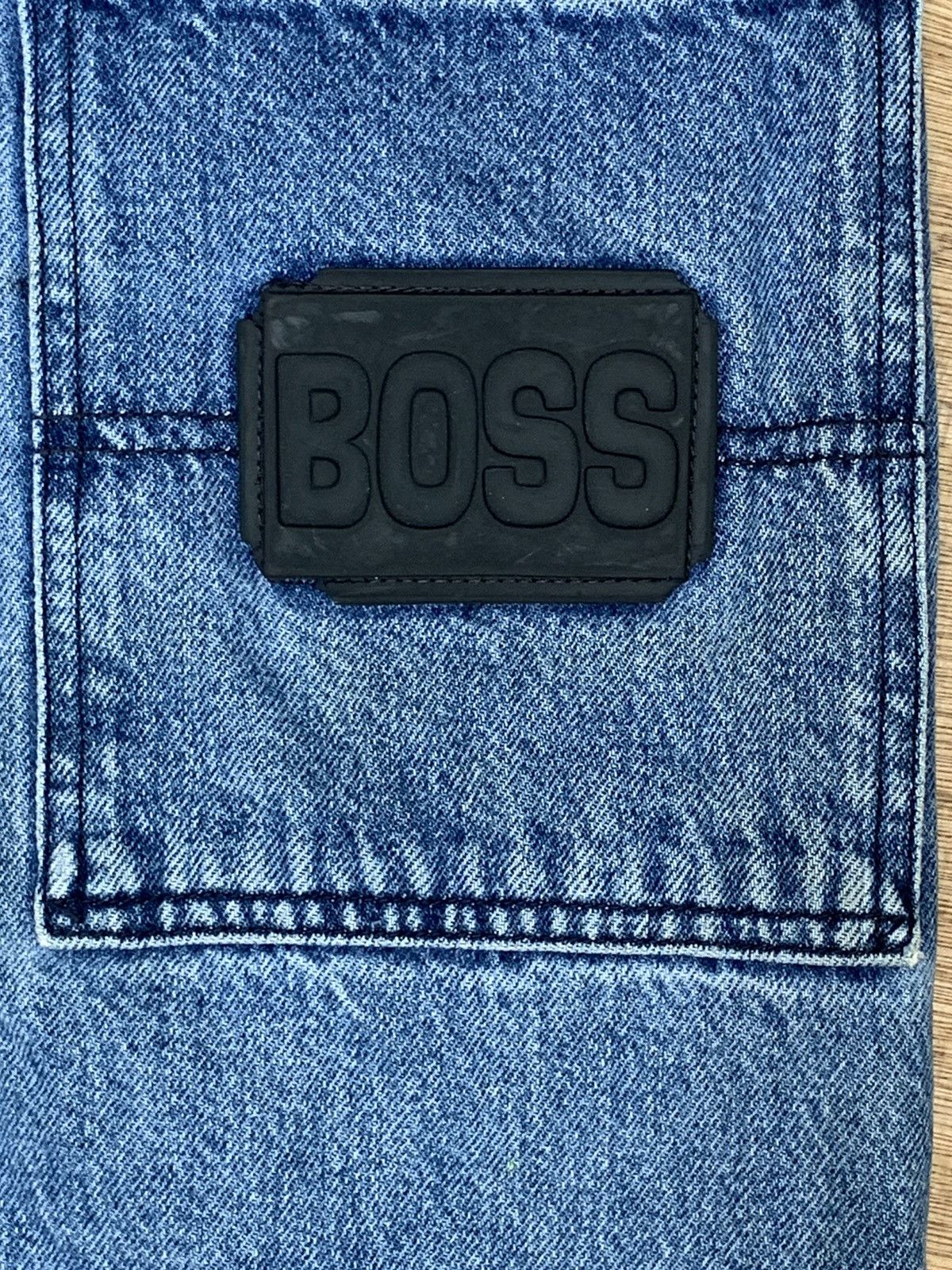 Hugo Boss Vintage 90s Boss Baggy Hip Hop Denim Jeans Pants Size US 31 - 16 Thumbnail