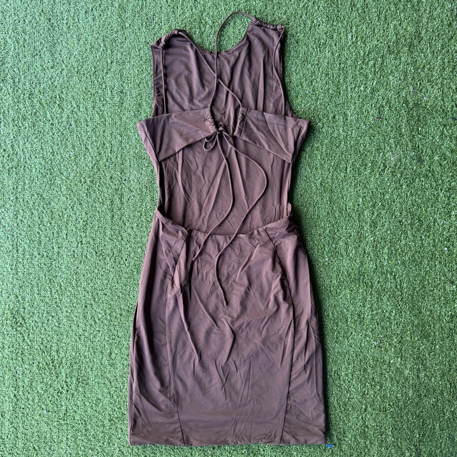 Designer Meshki Women's Backless Bodycon Dress - Size S Size ONE SIZE - 2 Thumbnail