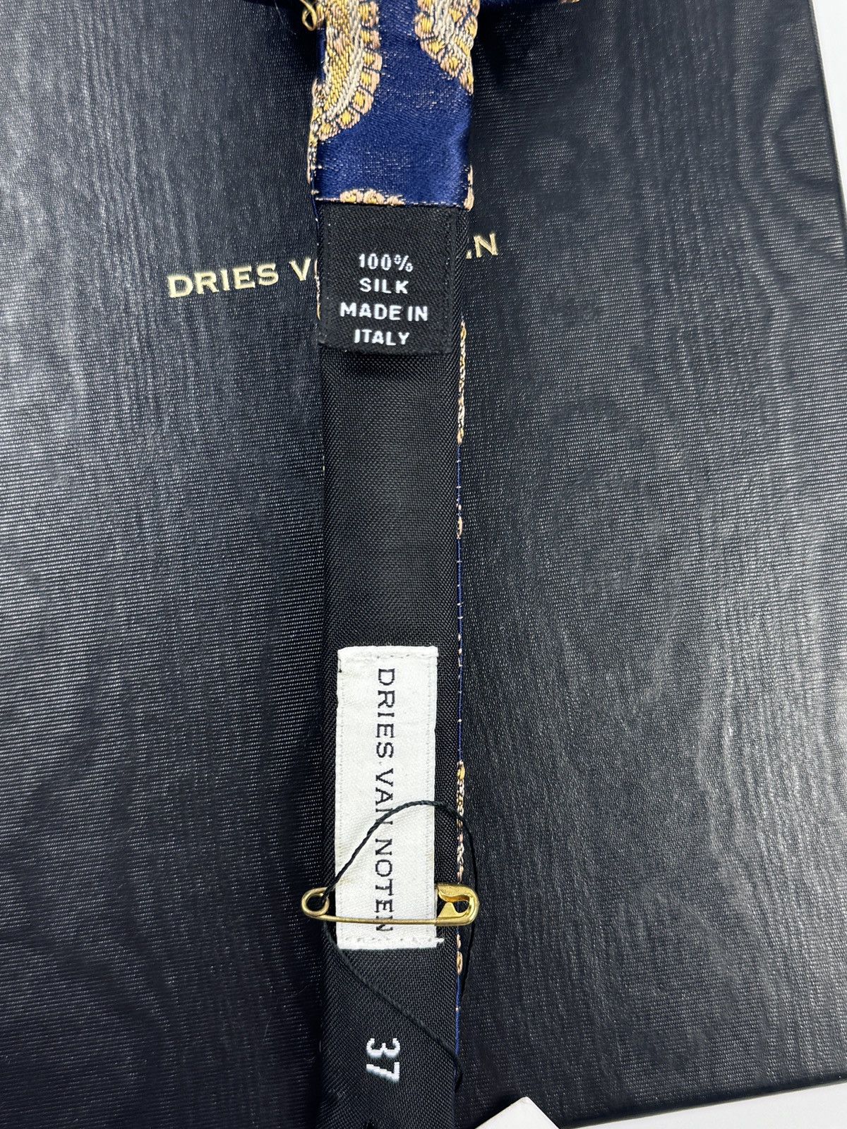 Dries Van Noten DRIES VAN NOTEN PAISLY SILK BOW-TIE Size ONE SIZE - 4 Thumbnail