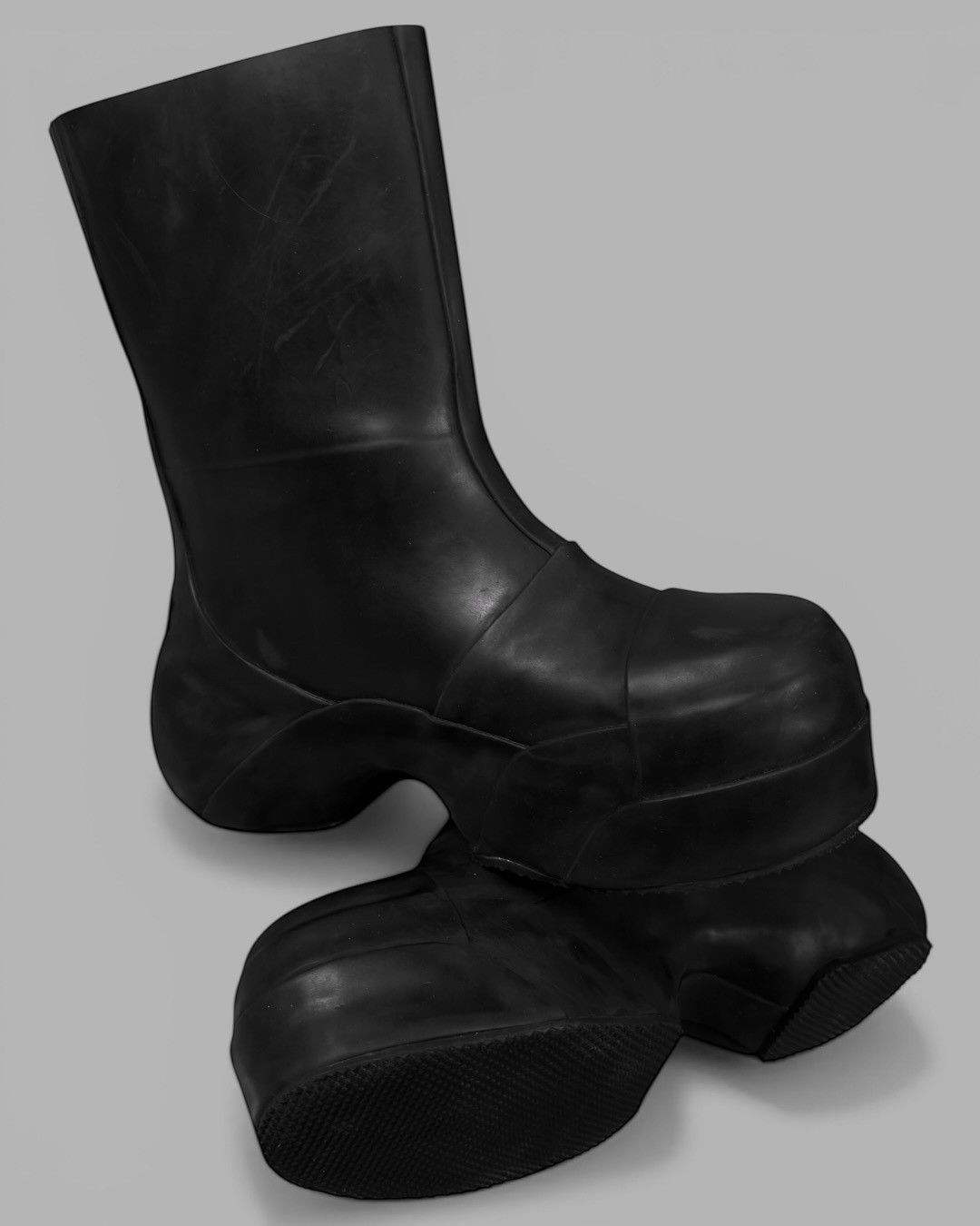 Givenchy SS2023 Givenchy By Mathew M Williams Rubber Ankle Boots Size US 8.5 / EU 41-42 - 8 Thumbnail