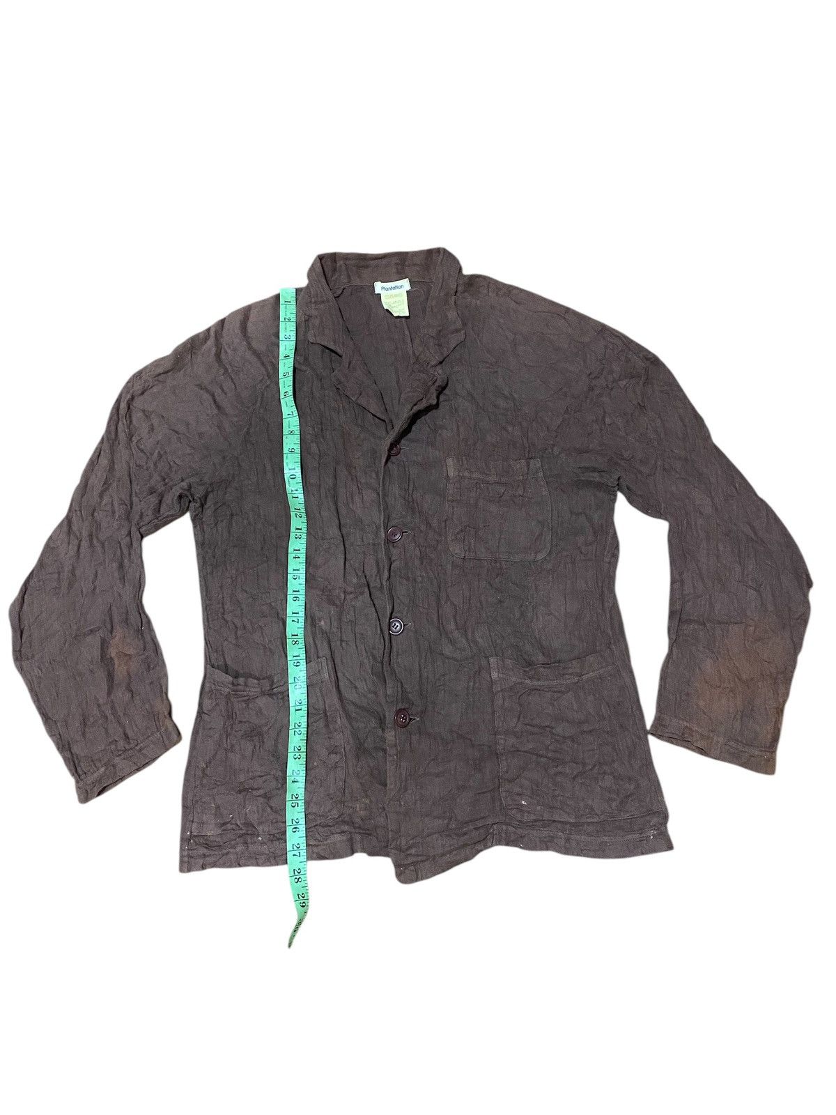 Issey Miyake × Japanese Brand × Vintage Vintage Plantation Issey Miyake Distress Jacket Size US M / EU 48-50 / 2 - 6 Thumbnail