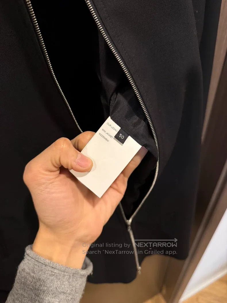 Our Legacy Our Legacy Black Wool Jacket Retro Simple Short Trendy Coa Size US M / EU 48-50 / 2 - 5 Thumbnail