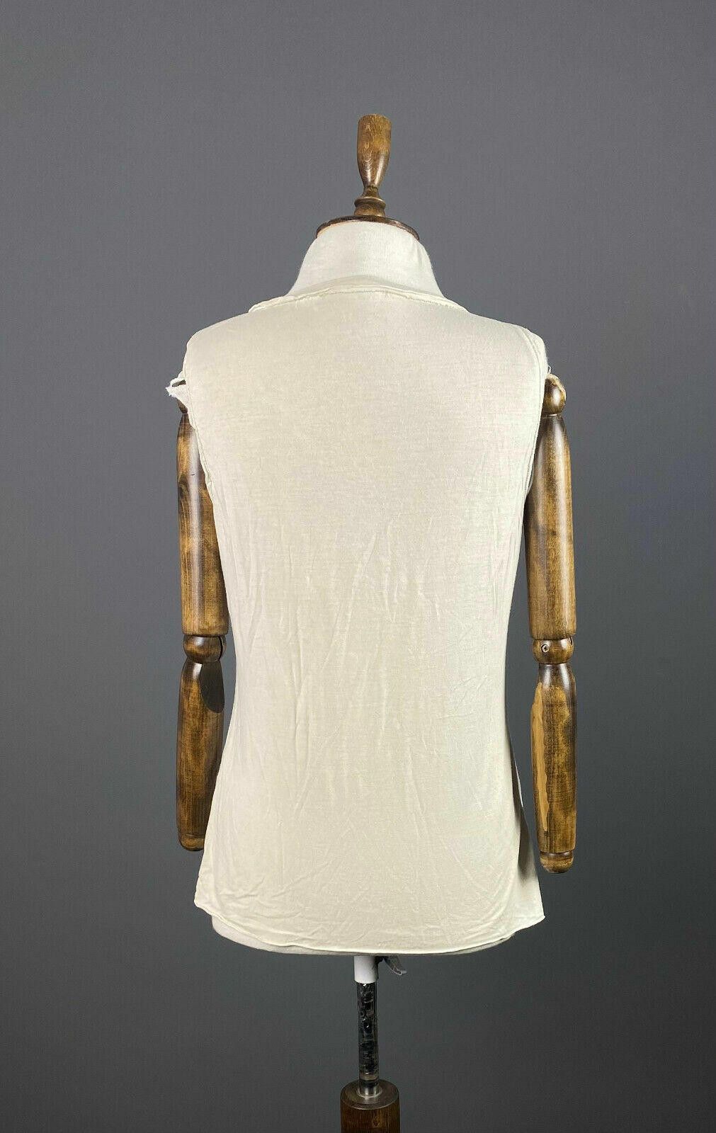 Bottega Veneta Bottega by Elisa Cavaletti Ivory Summer Shirt Blose Size L Size L / US 10 / IT 46 - 6 Thumbnail